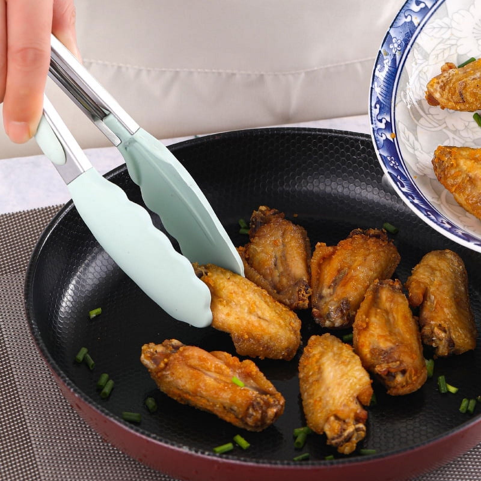 Silicone Cooking Utensil Set, Fungun Non-stick Kitchen Utensil 11 Pcs Cooking Utensils Set, Heat Resistant Cookware - Image 3