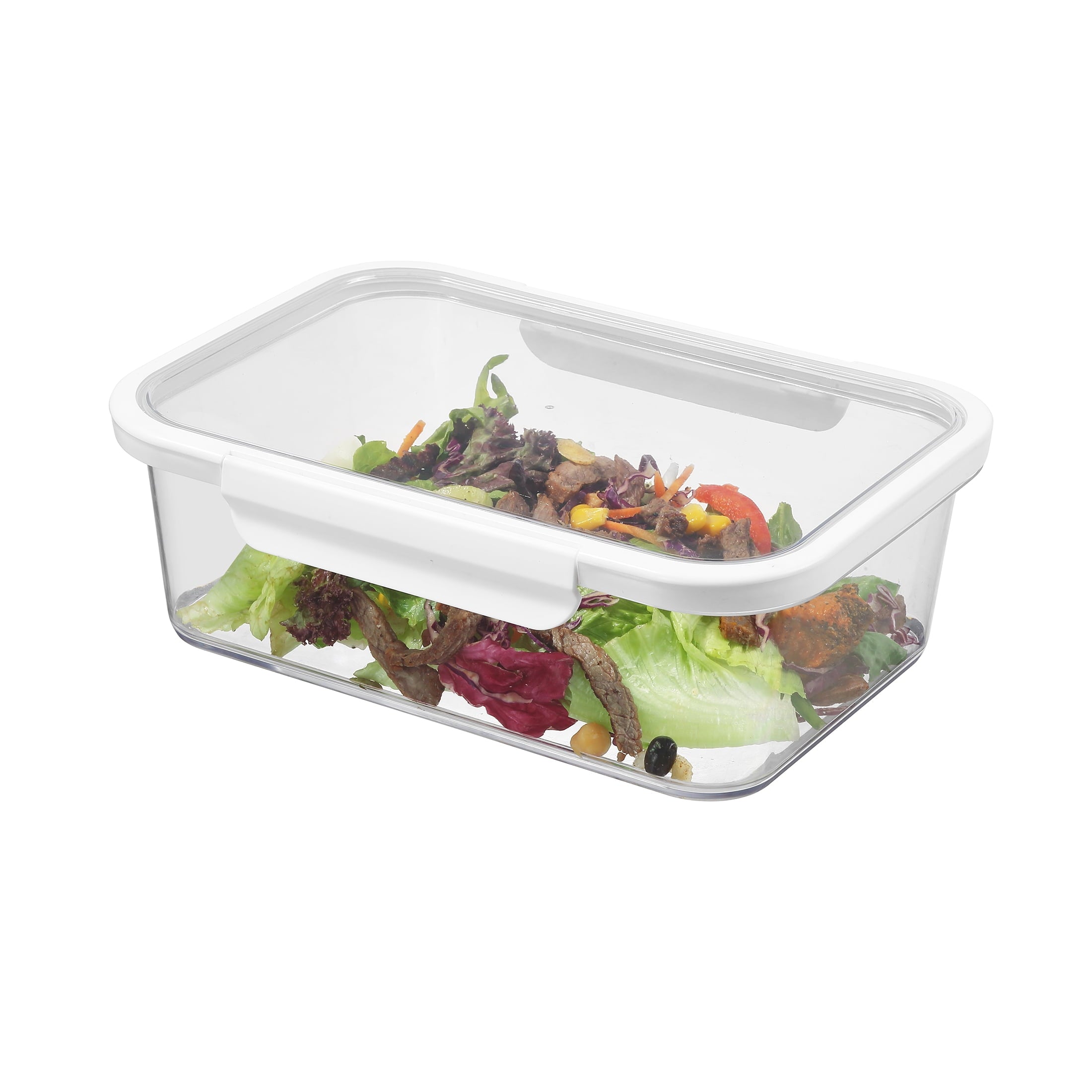 10Cup Rectangle Tritan Food Storage Container with Tritan Lid. Set of 1, 2 Pieces, A Practical Choice for Dry Goods a... - Image 2