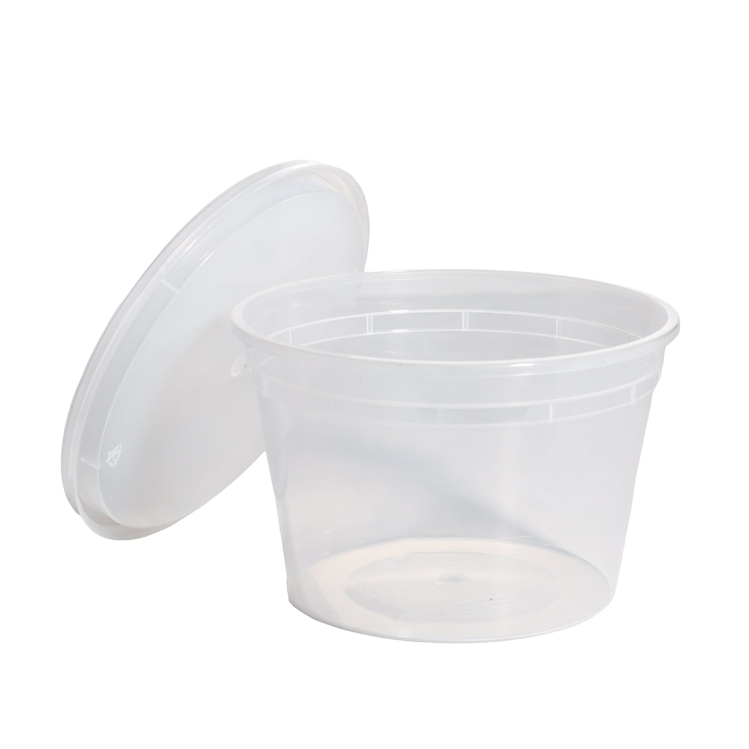 (3 pack) 40 Piece 16oz Plastic Deli Container, Ideal Use for Meal Prep and Batch Cooking - Image 4
