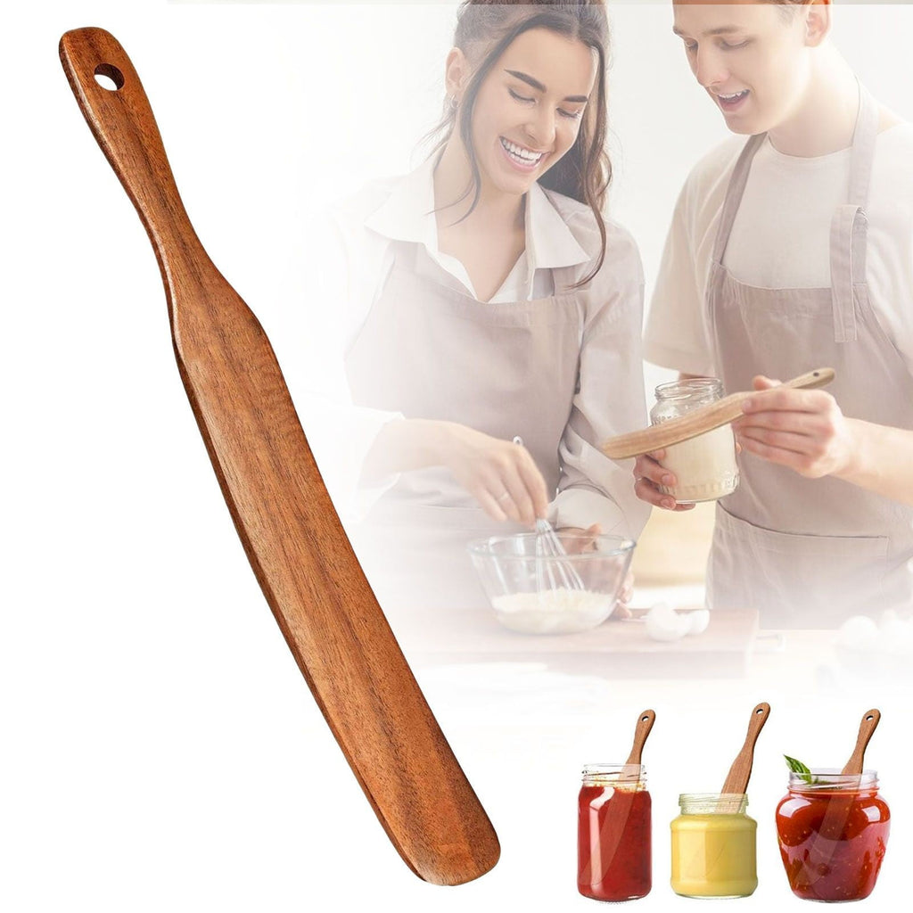 1 11.02" Spurtle for Sourdough Starter, Spreading, Cooking, Mixing, Reaching Bottom of Jar, Kitchen Utensils, Kitchen...