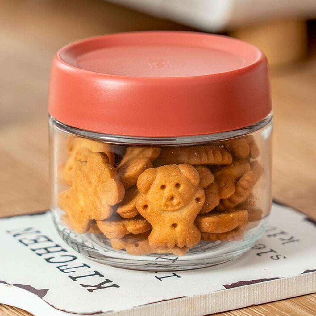 Glass Jars with Screw Lids Airtight Kitchen Canisters - Image 3