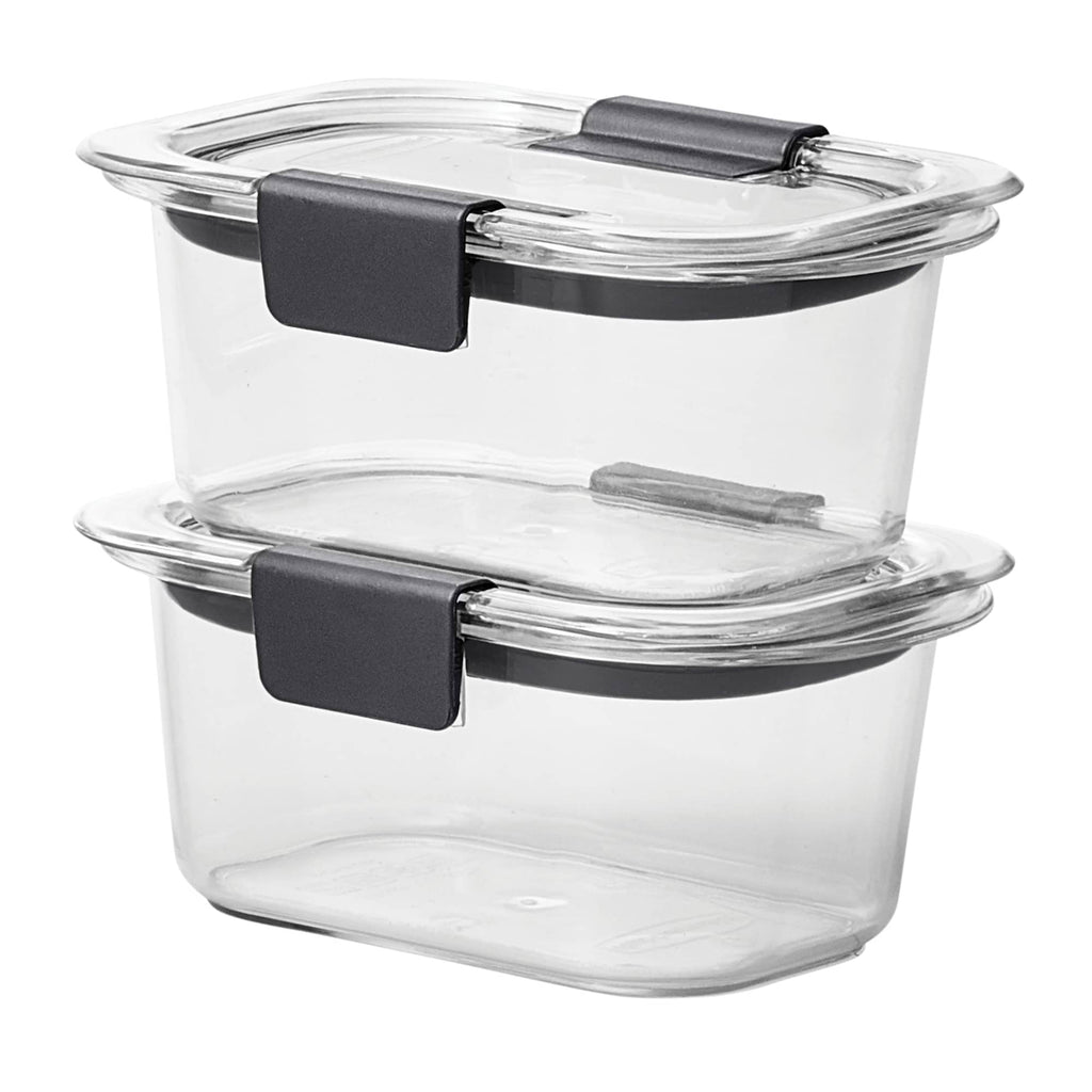 Rubbermaid Brilliance 1.3 Cup Stain-Proof Food Storage Container, Set of 2 - Image 2