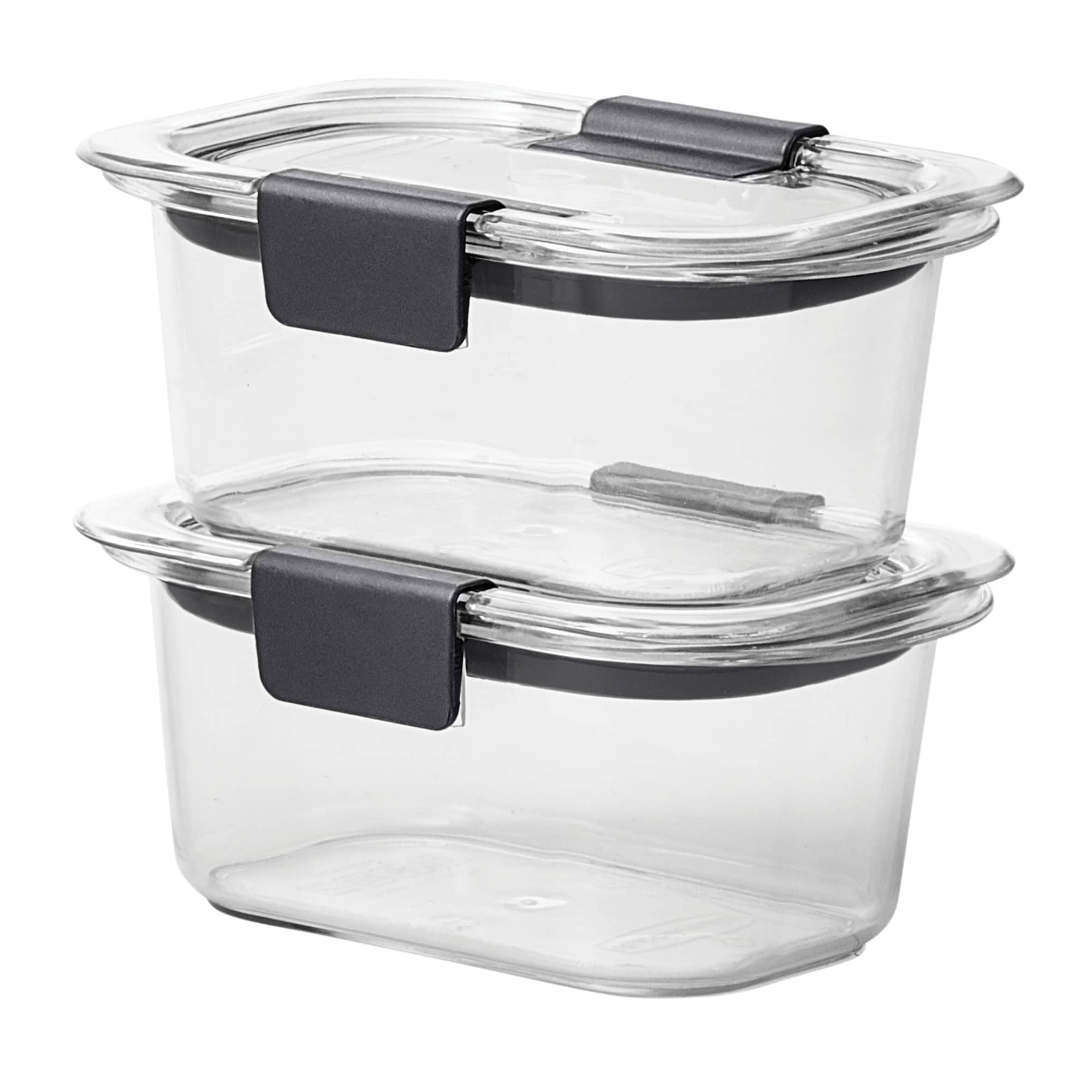 Rubbermaid Brilliance 1.3 Cup Stain-Proof Food Storage Container, Set of 2 - Image 2