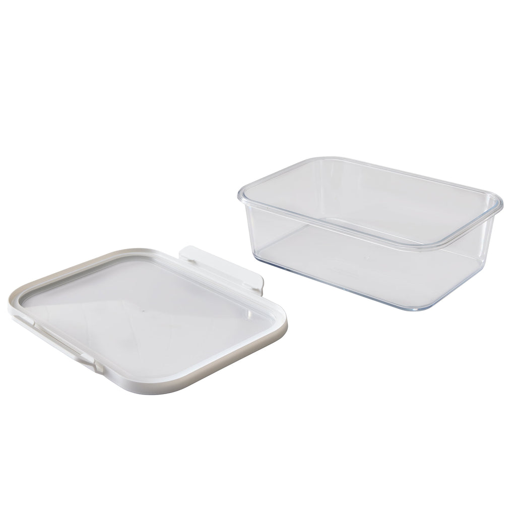 10Cup Rectangle Tritan Food Storage Container with Tritan Lid. Set of 1, 2 Pieces, A Practical Choice for Dry Goods a... - Image 5