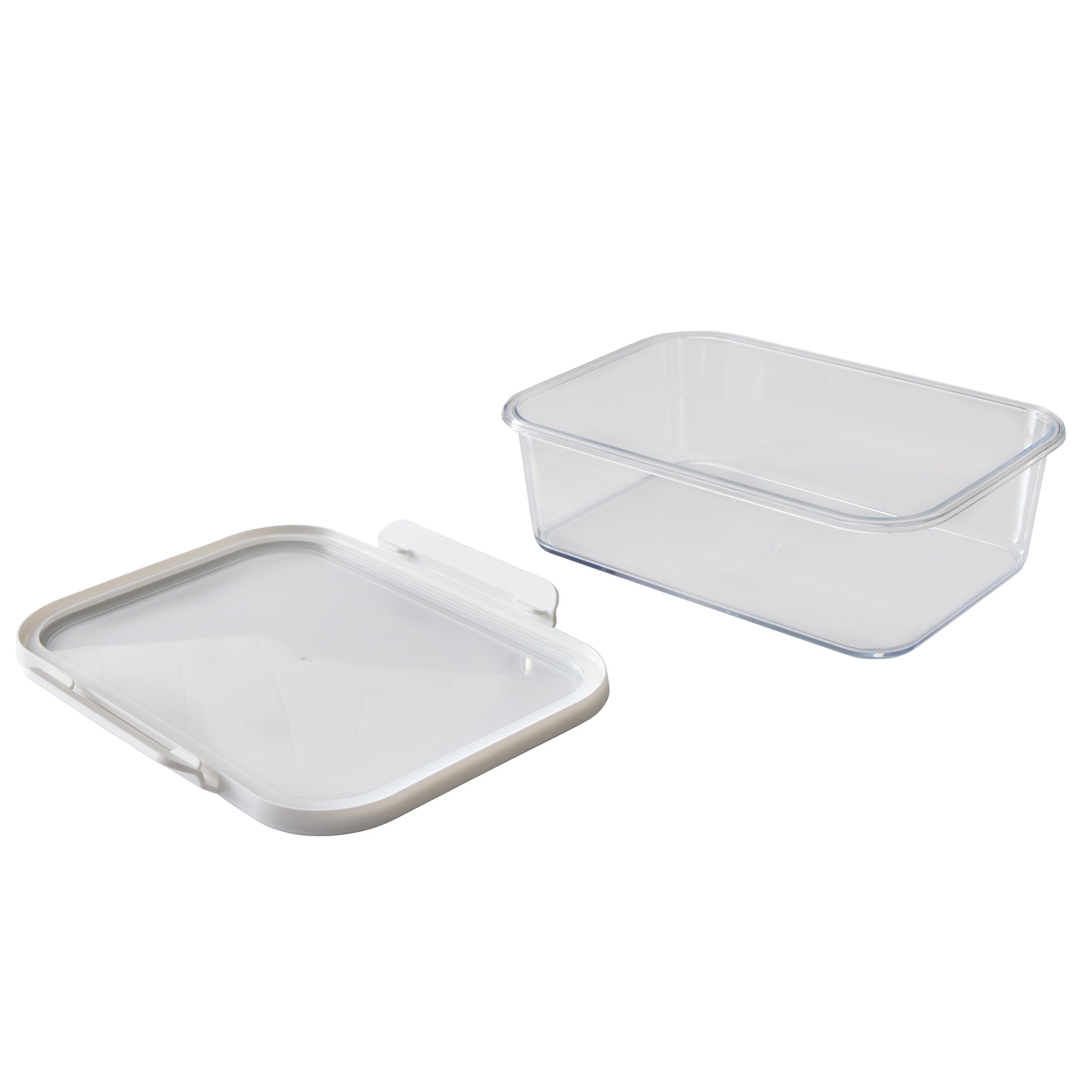 10Cup Rectangle Tritan Food Storage Container with Tritan Lid. Set of 1, 2 Pieces, A Practical Choice for Dry Goods a... - Image 5