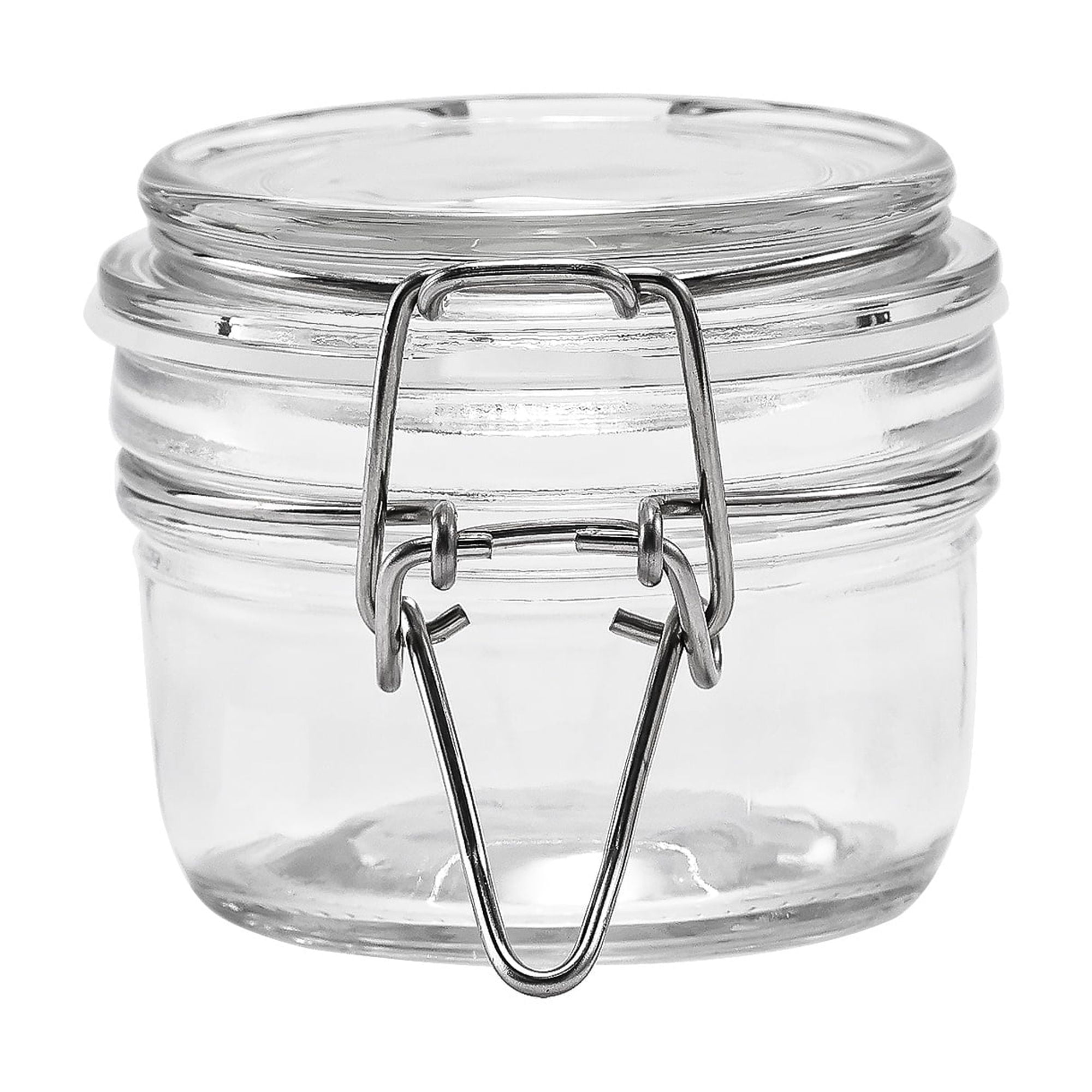 Glass Airtight Food Storage Jar with Lid, Clear Cereal and Dry Food Storage Container for Kitchen Pantry Organization - Image 2
