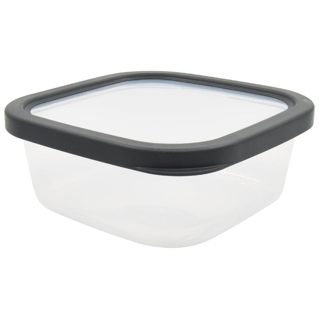 (2 pack) Mainstays Durable Food Storage Container Gray Plastic 4.96 Cup (2 Count) - Image 2