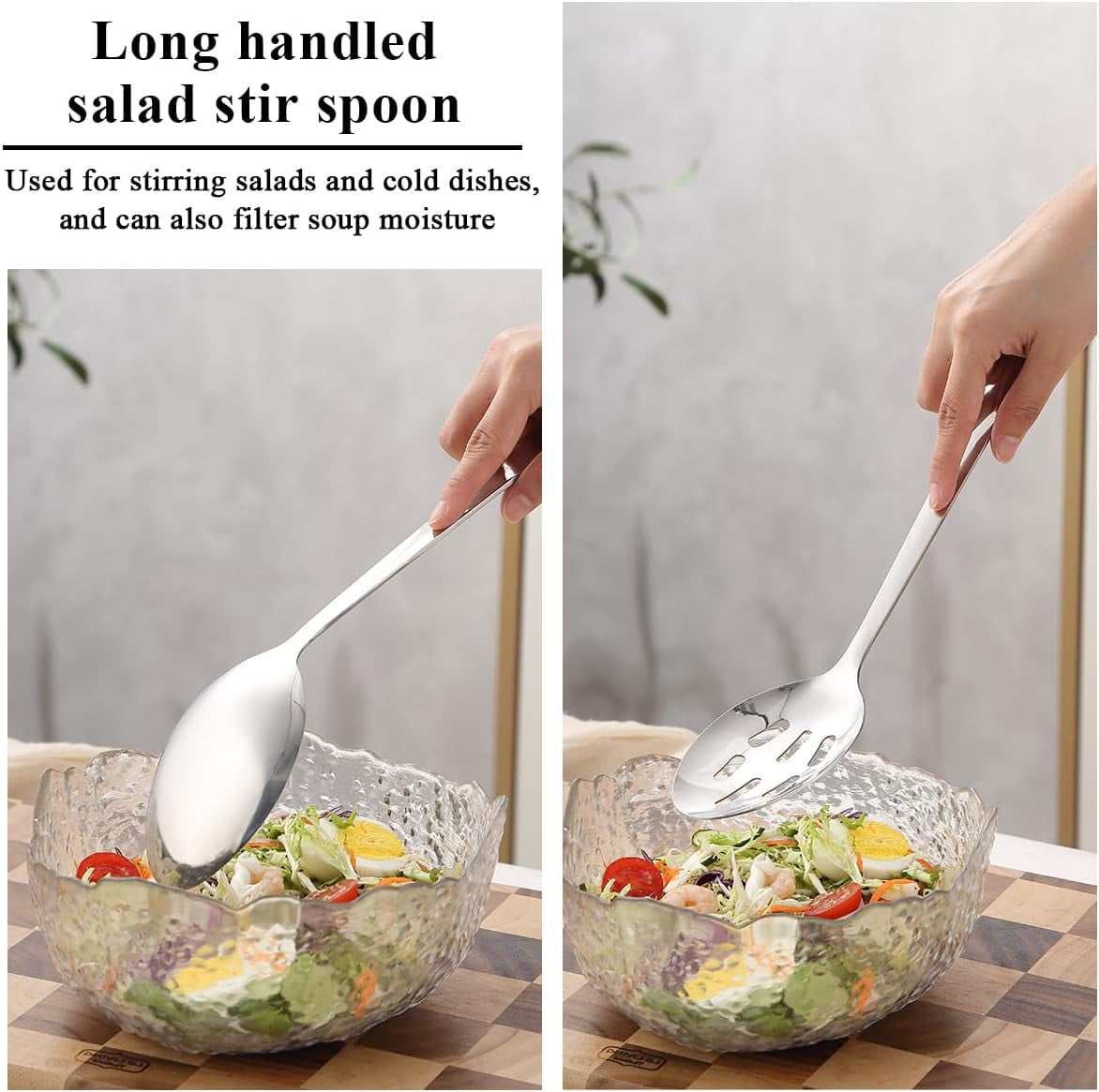 ReaNea Kitchen Utensils Set 6pcs, Stainless Steel Cooking Utensils Set, Kitchen Tools Spatulas Set, Home Essentials Kitchen Gadgets Accessor - Image 5