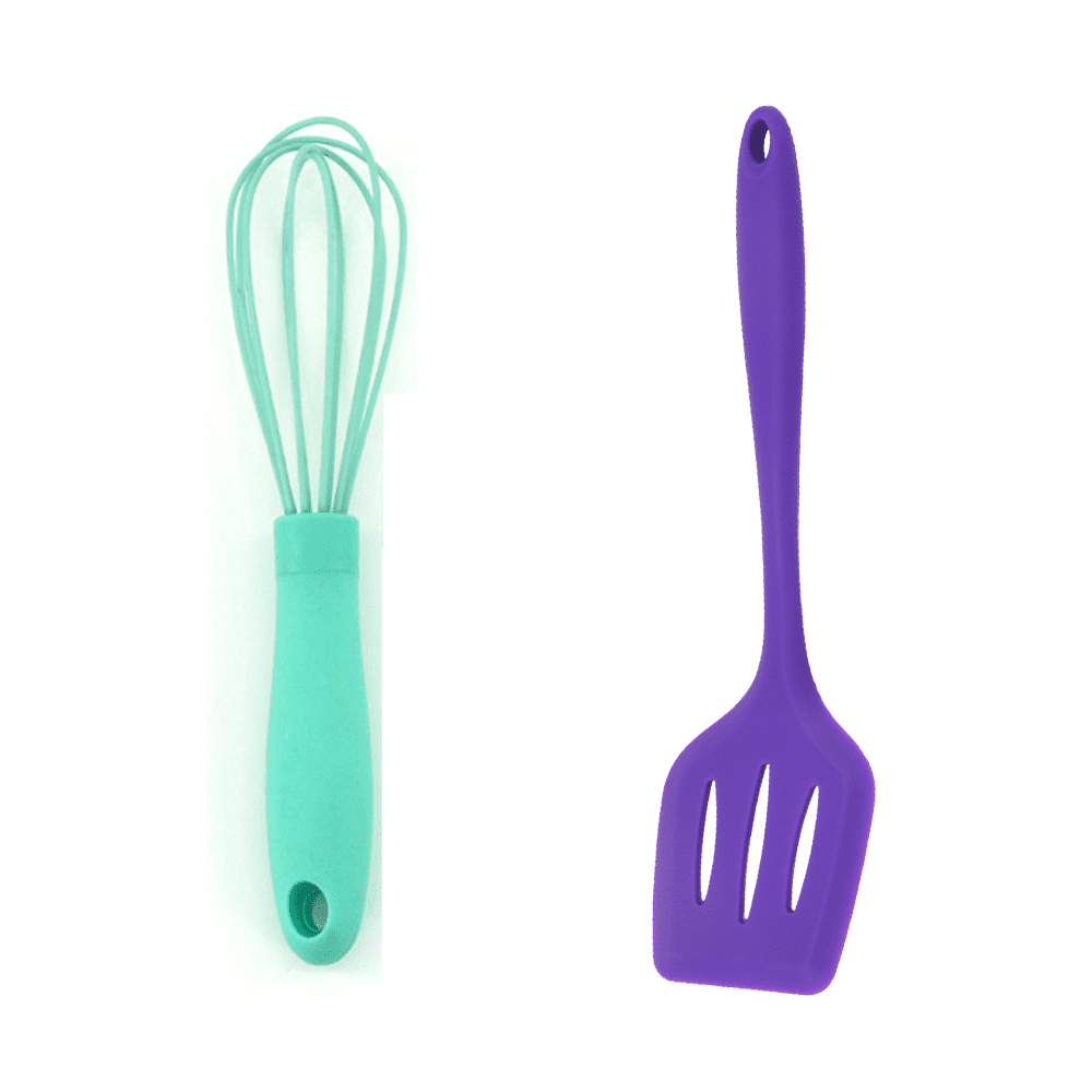 2 Silicone Cooking Utensils, Non-Stick and Heat Resistant Kitchen Tools, Useful Cooking Gadgets