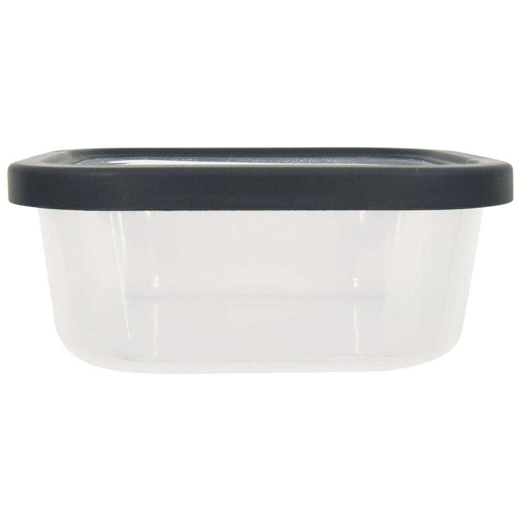 (2 pack) Mainstays Durable Food Storage Container Gray Plastic 4.96 Cup (2 Count) - Image 5