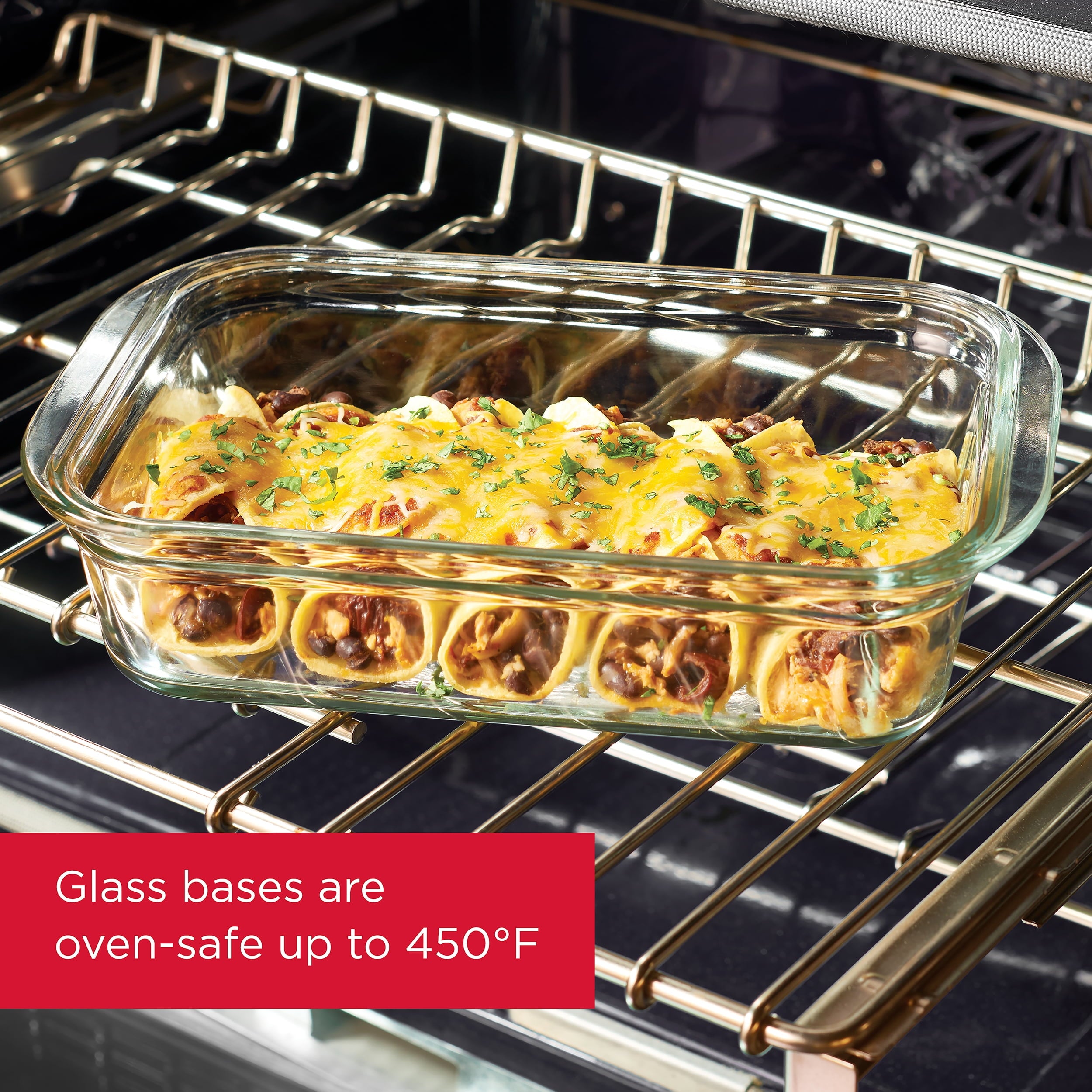 3.2 Cup Glass Food Storage Containers, Set of 2, Best Used for Leftover Storage and Reheating - Image 4
