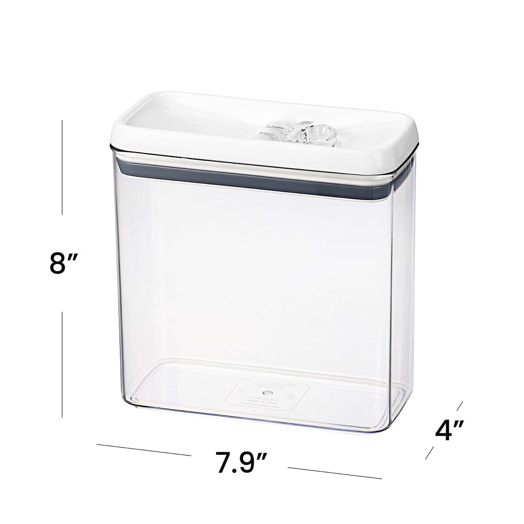 (2 pack) Flip-Tite Rectangular 11.1 Cup Food Storage Container - Image 6