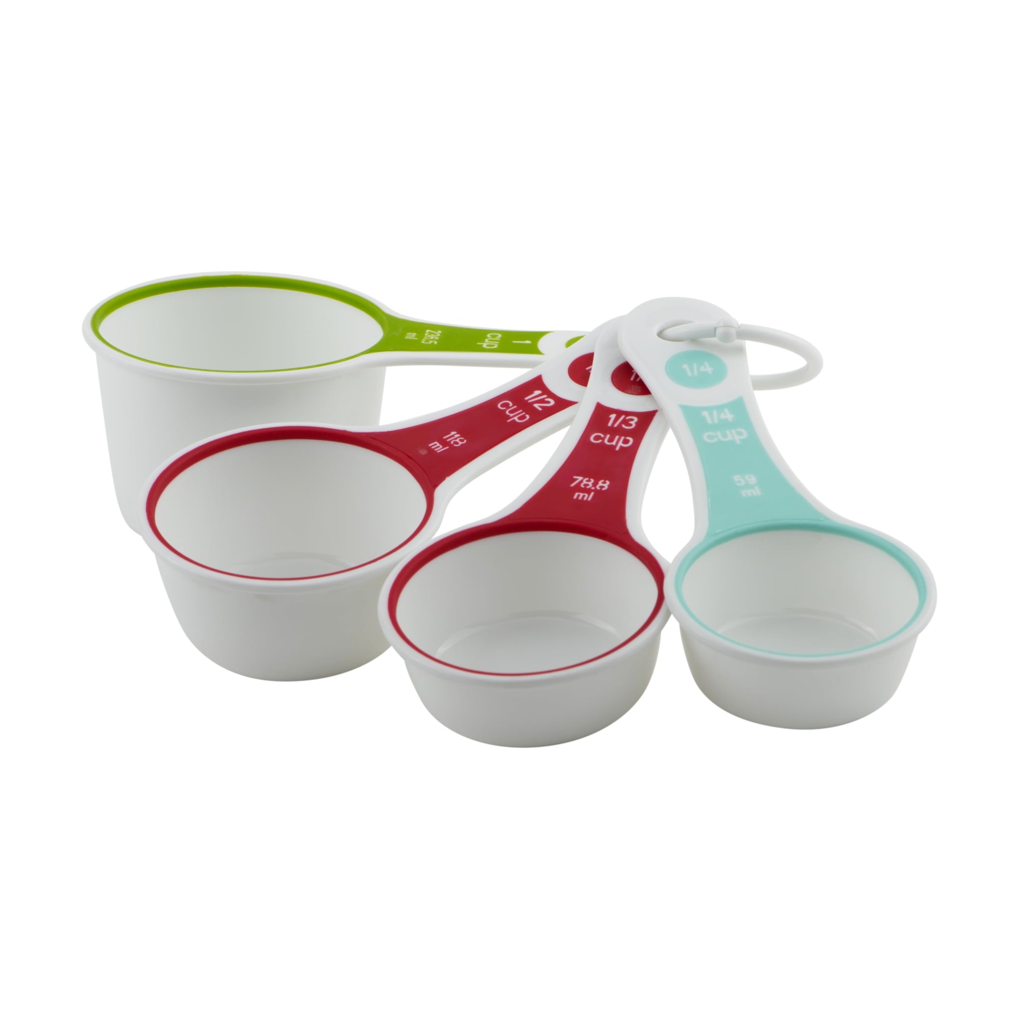 (3 pack) GoodCook PROfreshionals Multicolor 4-Piece Measuring Cup Set with Textured Grip Handles - Image 3