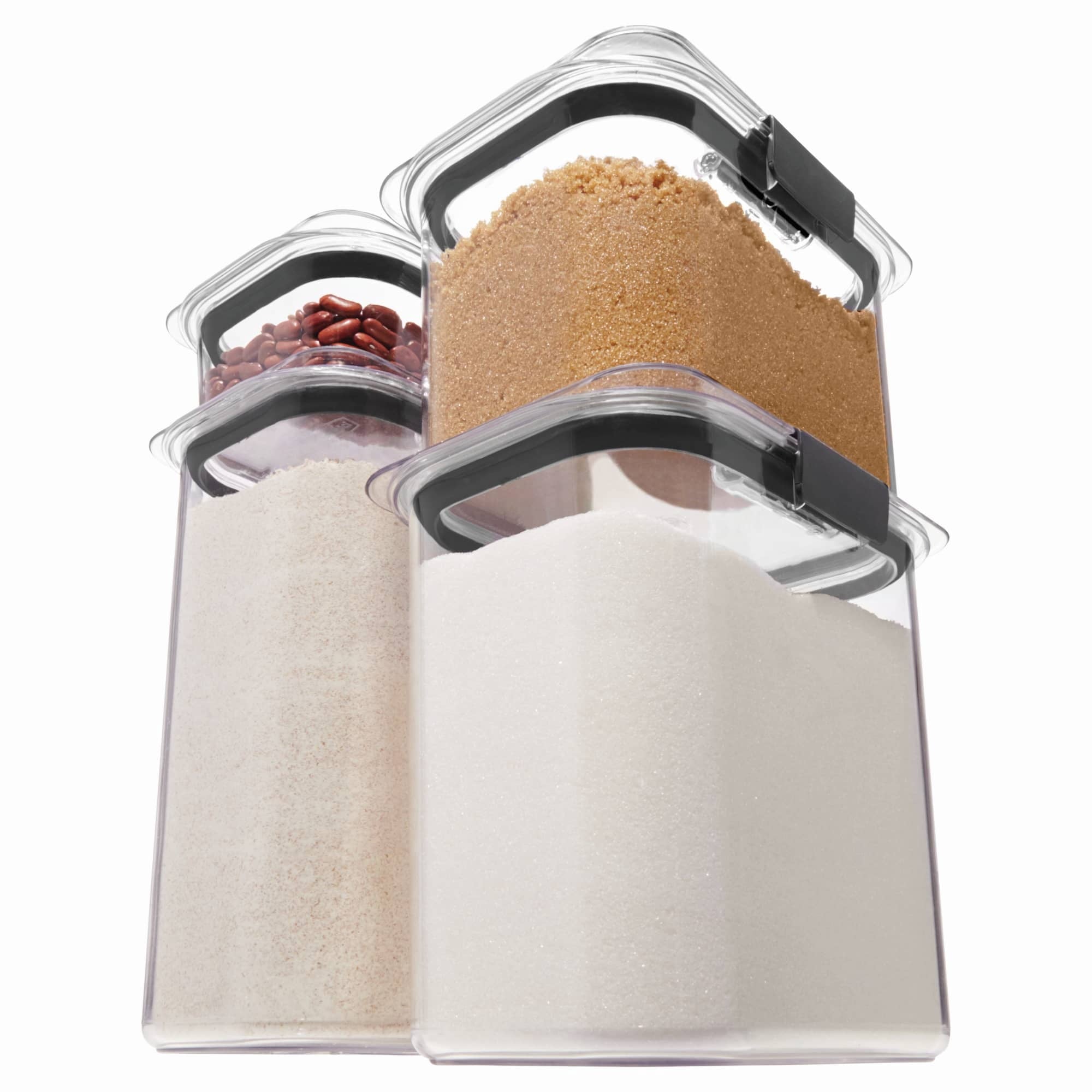 Airtight Pantry Food Storage 8-Pc Set, 2.8 Qt, Dishwasher Safe - Image 3