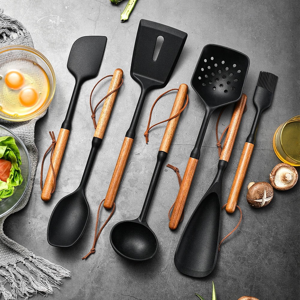 D Kitchen Utensil Set Includes Multiple Cooking Tools For Food Preparation And Serving Practical Kitchen Gadgets - Image 3