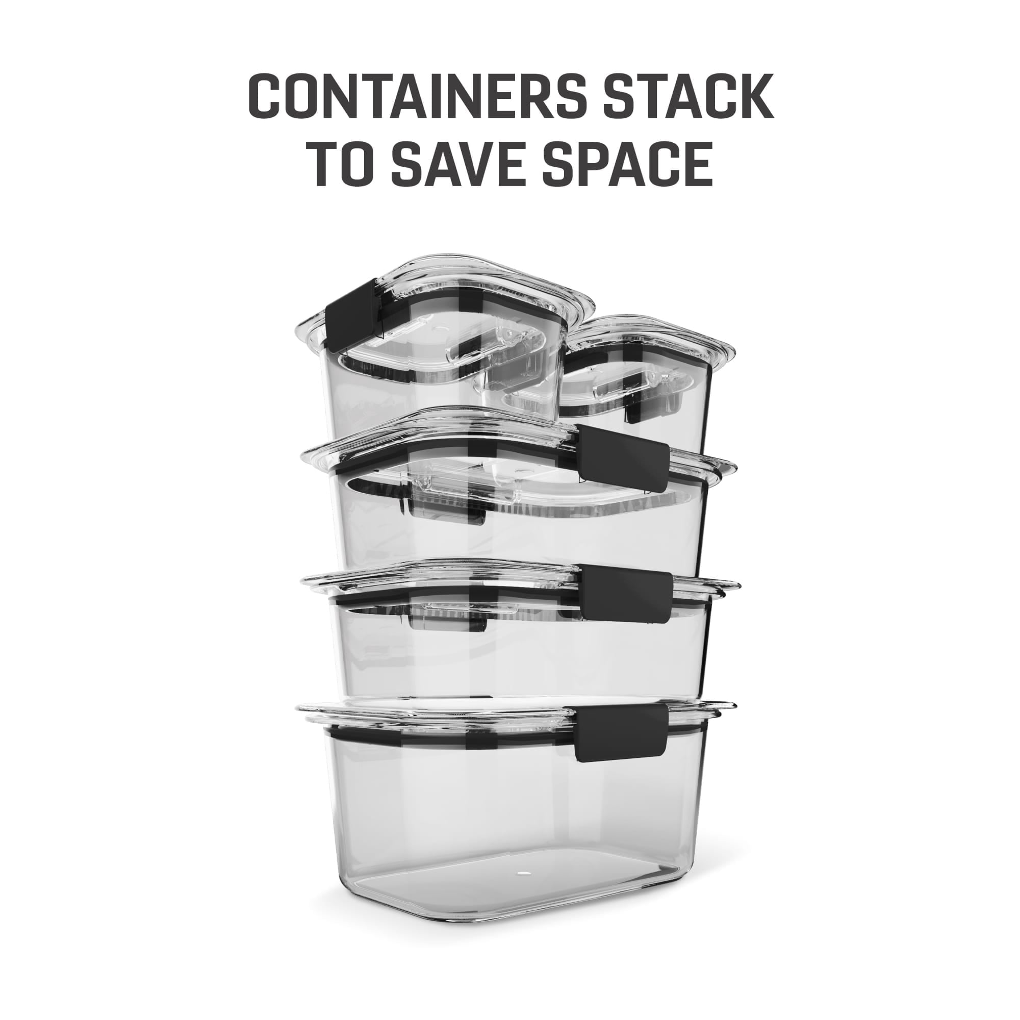 10-Piece Set, Leak-Proof and Clear Food Storage Containers - Image 5