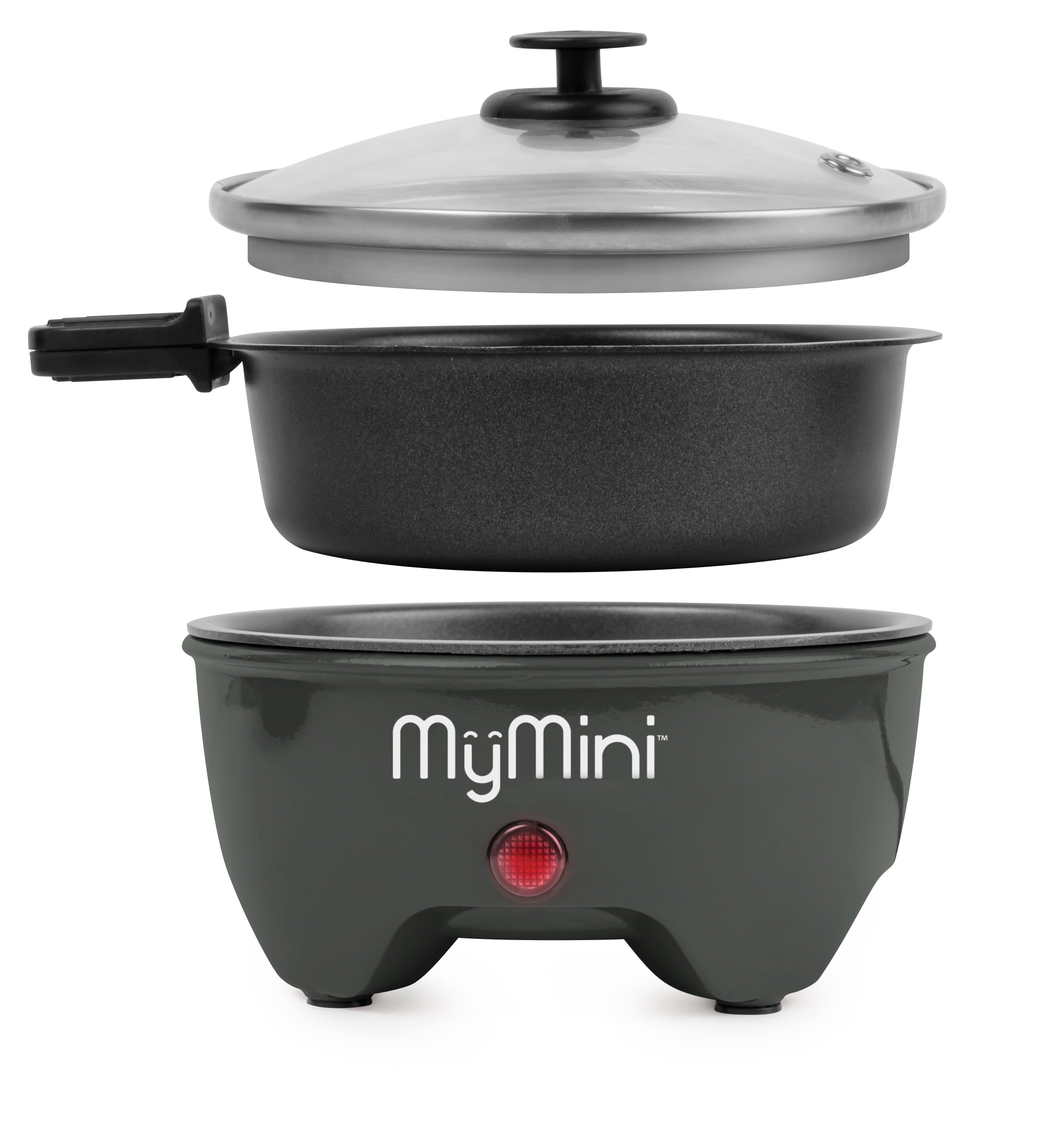 5-inch Cooker, Ramen Cooker, & Electric Hot Pot, Blackberry - Image 2