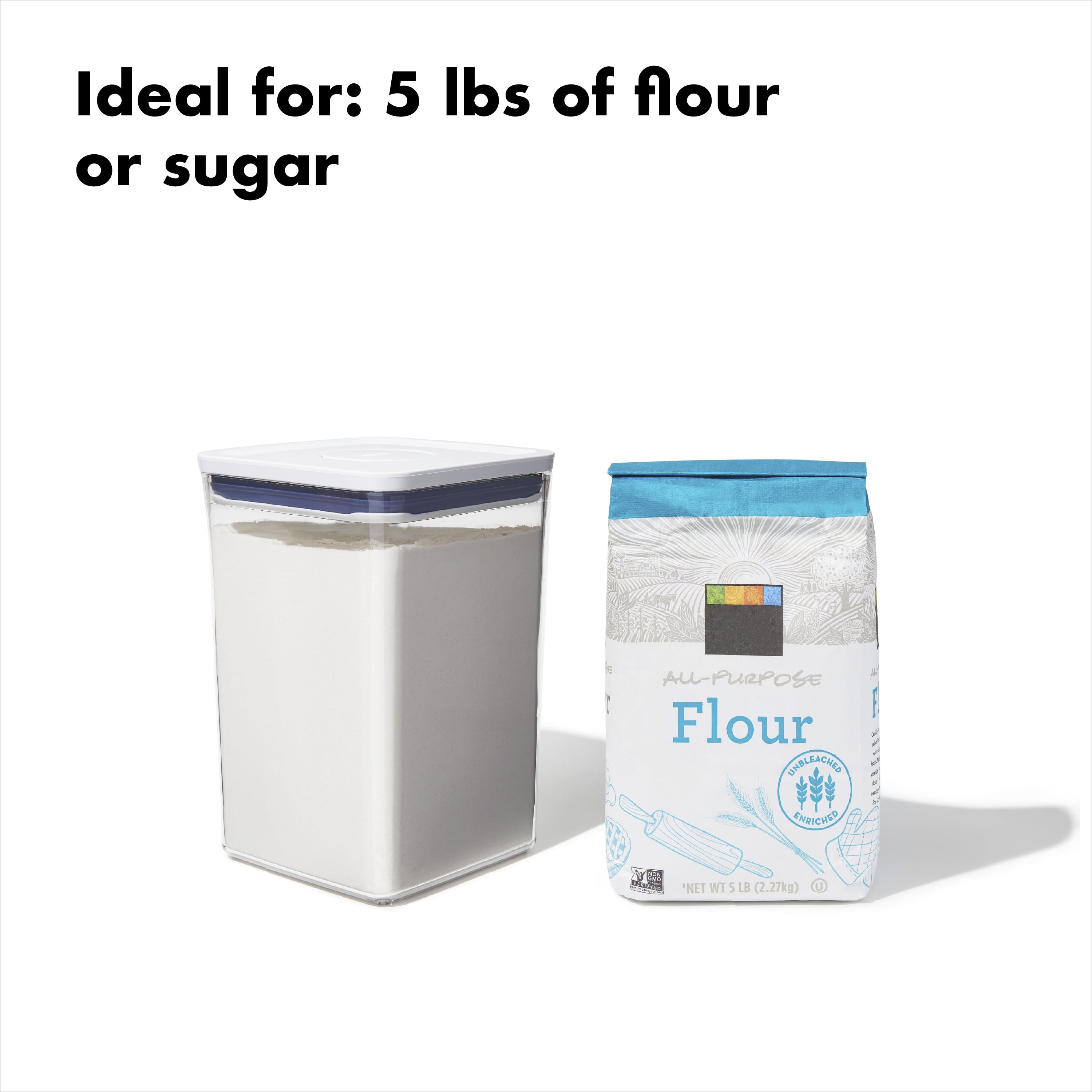 Container - Big Square Medium 4.4 Qt - Image 2