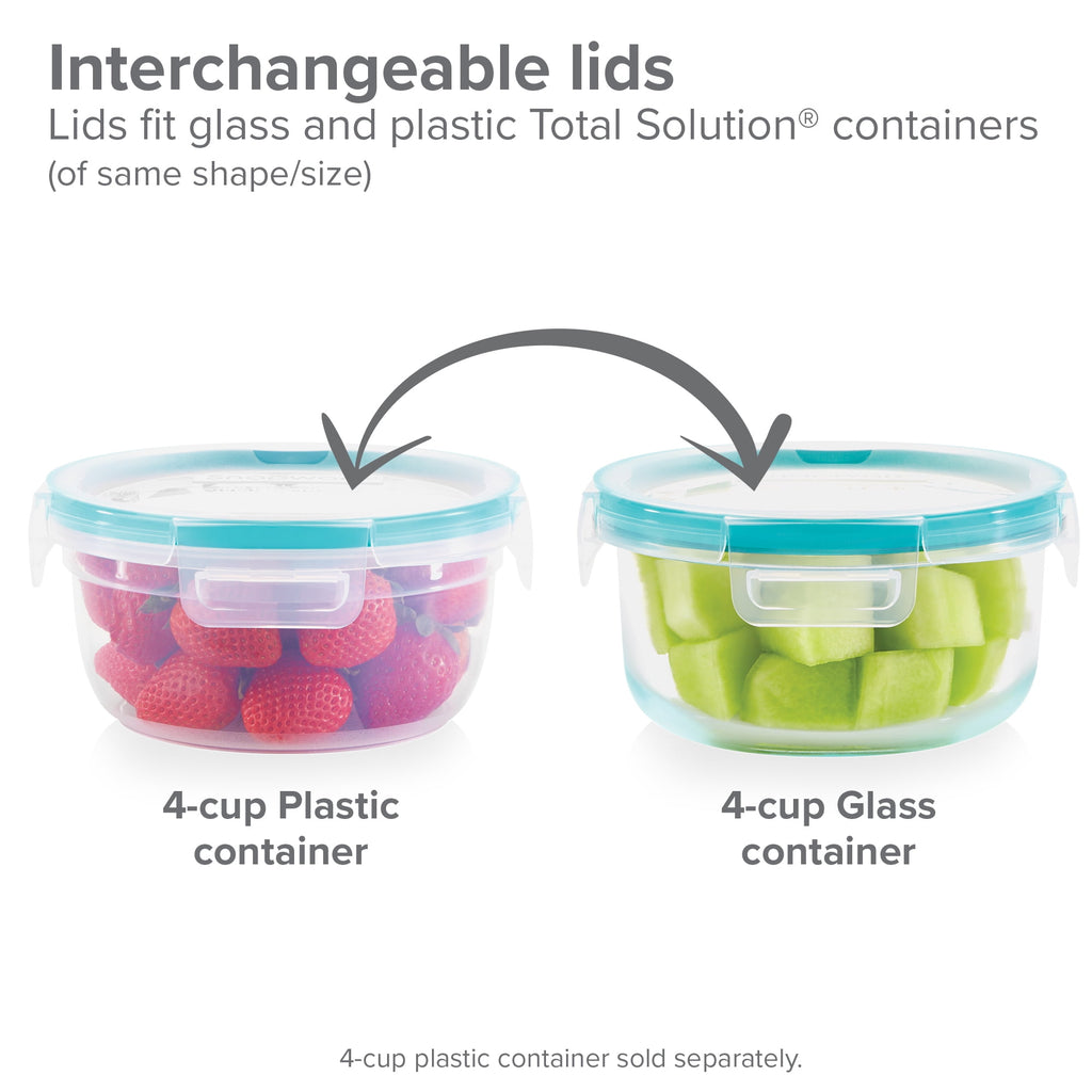 Glass Food Storage with Lid, 4 Cups, A Practical Choice for Dry Goods and Bulk Ingredients - Image 6