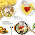 Silicone Cooking Utensils Set - Heat Resistant Silicone Kitchen Utensils for Cooking,Kitchen Utensil Spatula Set w Wo... - Image 2