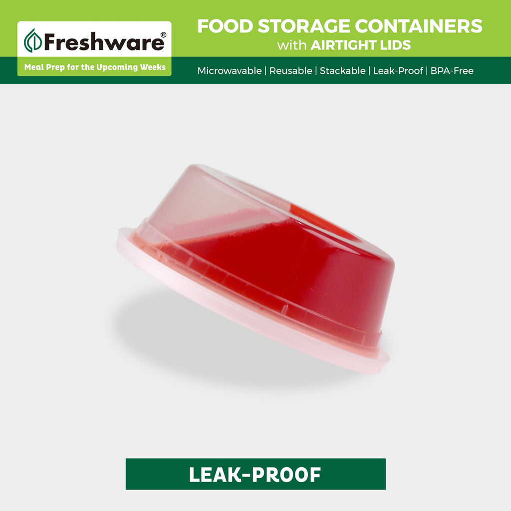 Plastic Containers with Lids, 8oz, 50-Pack - Image 4