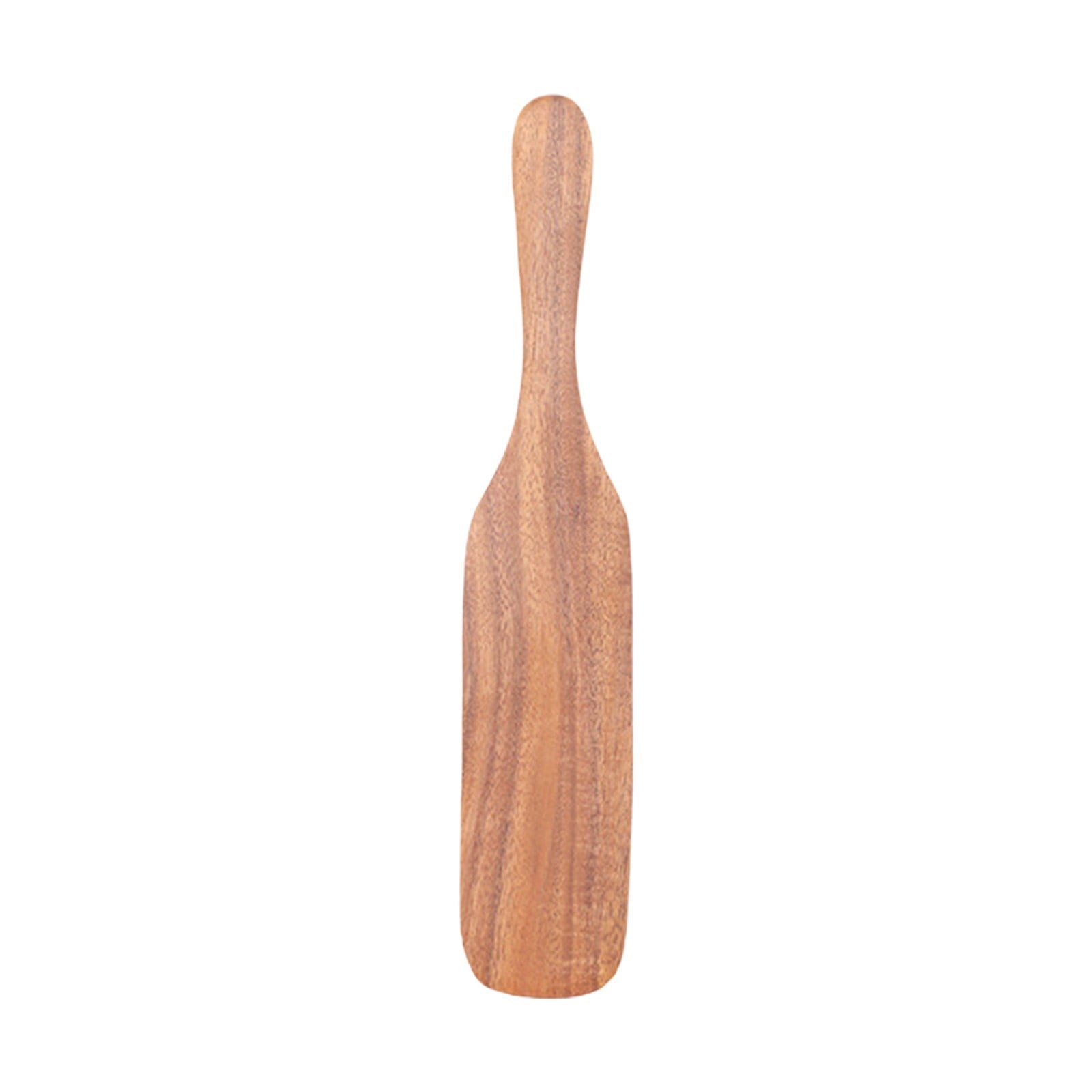1 Pack Wooden Spurtle Spatula for Sourdough Starter Mixing, Long Handle Jar Scraper for Reaching Bottom, Dough Whisk ... - Image 5