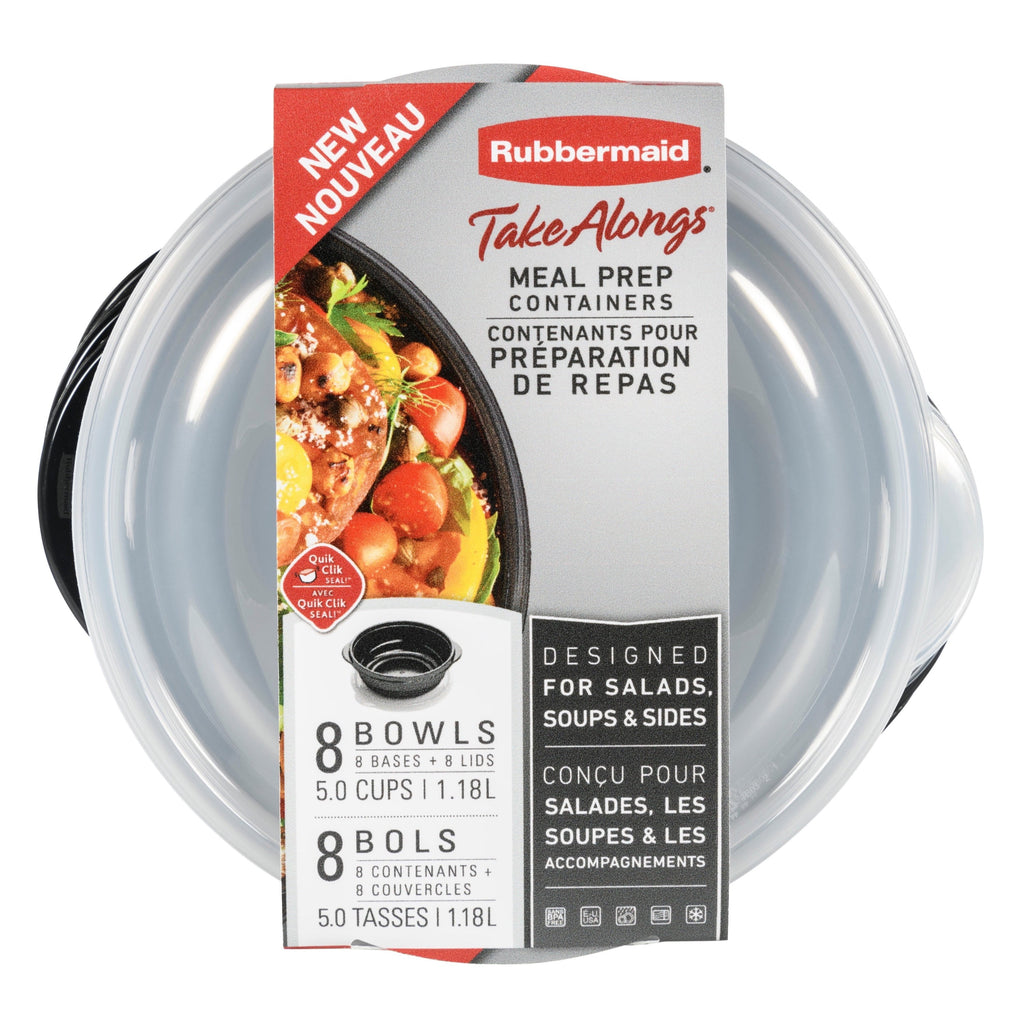 Storage Containers, 5 Cup, 8 Pack - Image 2