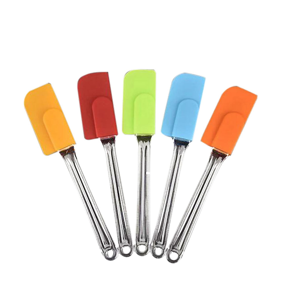 ZOURIH Mini Silicone Spatulas for Kitchen Cooking & Baking, Small Silicone Cooking Utensils, Heat Resistant BPA Free - Up to 446 Degrees,Ora - Image 2