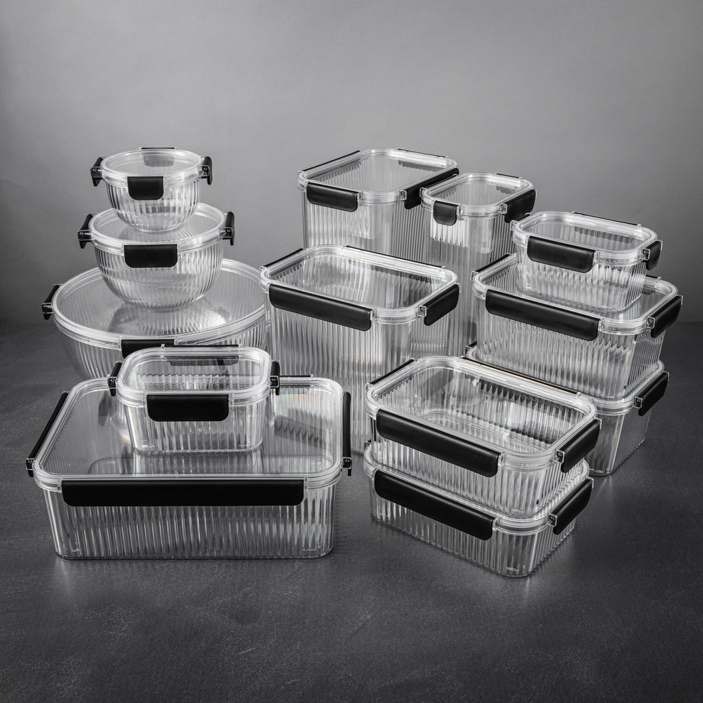 and 11.5 Cup Clear Plastic Pantry Storage Container with Airtight Lid - Image 6