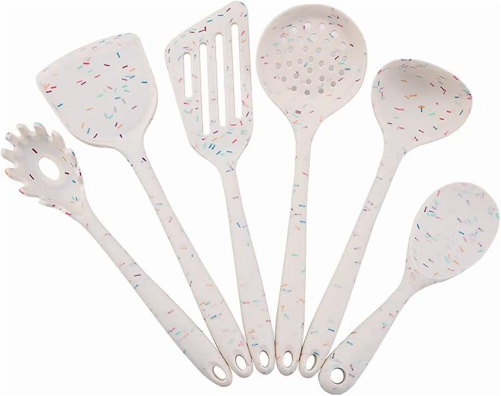 6 Pcs Silicone Kitchen Utensils Set, Silicone Cooking Utensils, Heat Resistant Kitchen Cooking Utensils Set,High Heat...