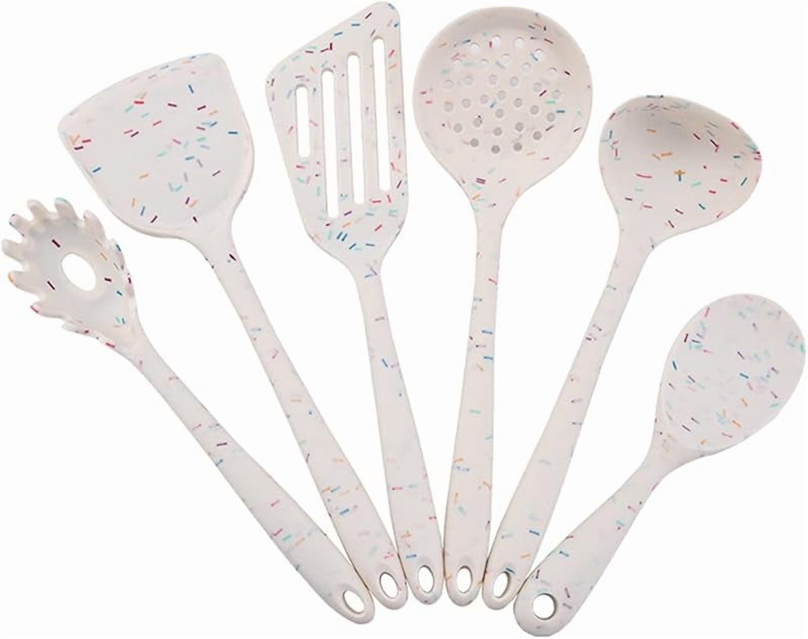 6 Pcs Silicone Kitchen Utensils Set, Silicone Cooking Utensils, Heat Resistant Kitchen Cooking Utensils Set,High Heat...