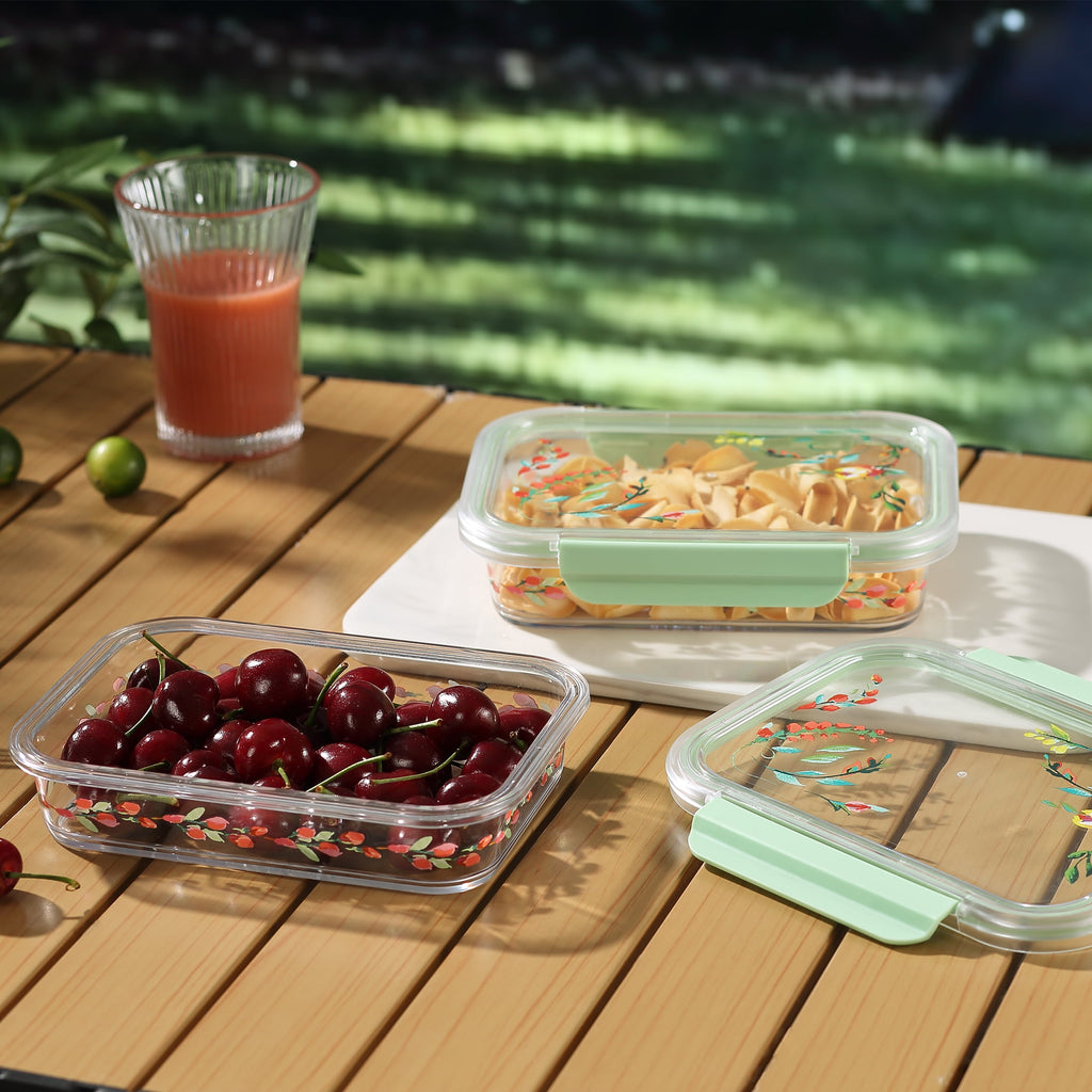 Painted Meadow 2.3-Cup Rectangle Tritan Food Storage Containers with Tritan Lid, Set of 2 - Image 4