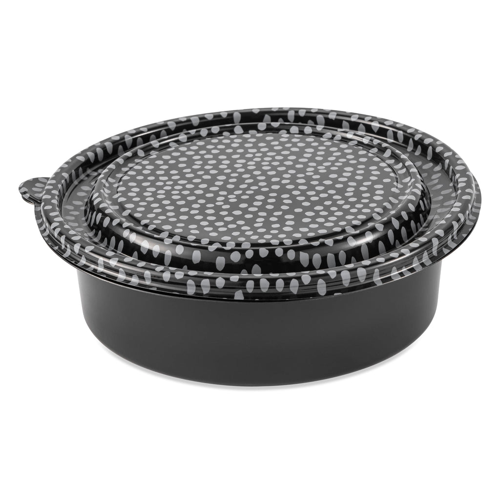 24-Piece Meal Prep Food Container Set, Black - Image 3