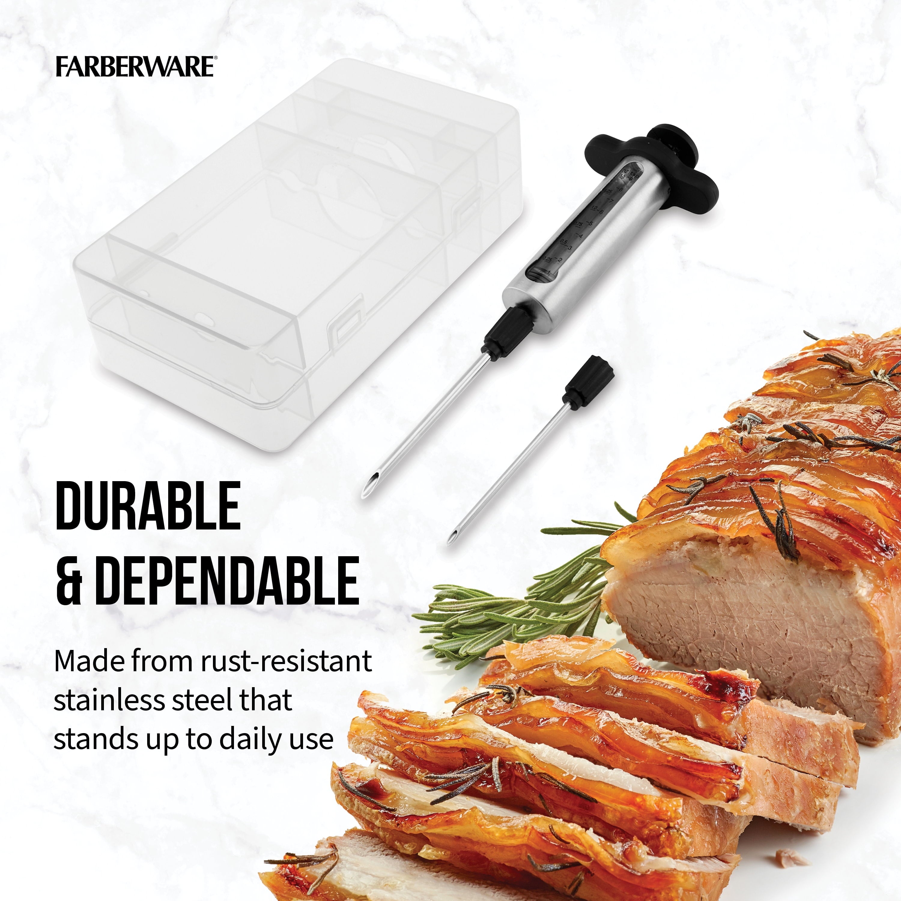 Stainless Steel Flavor Injector Set in Black - Image 3
