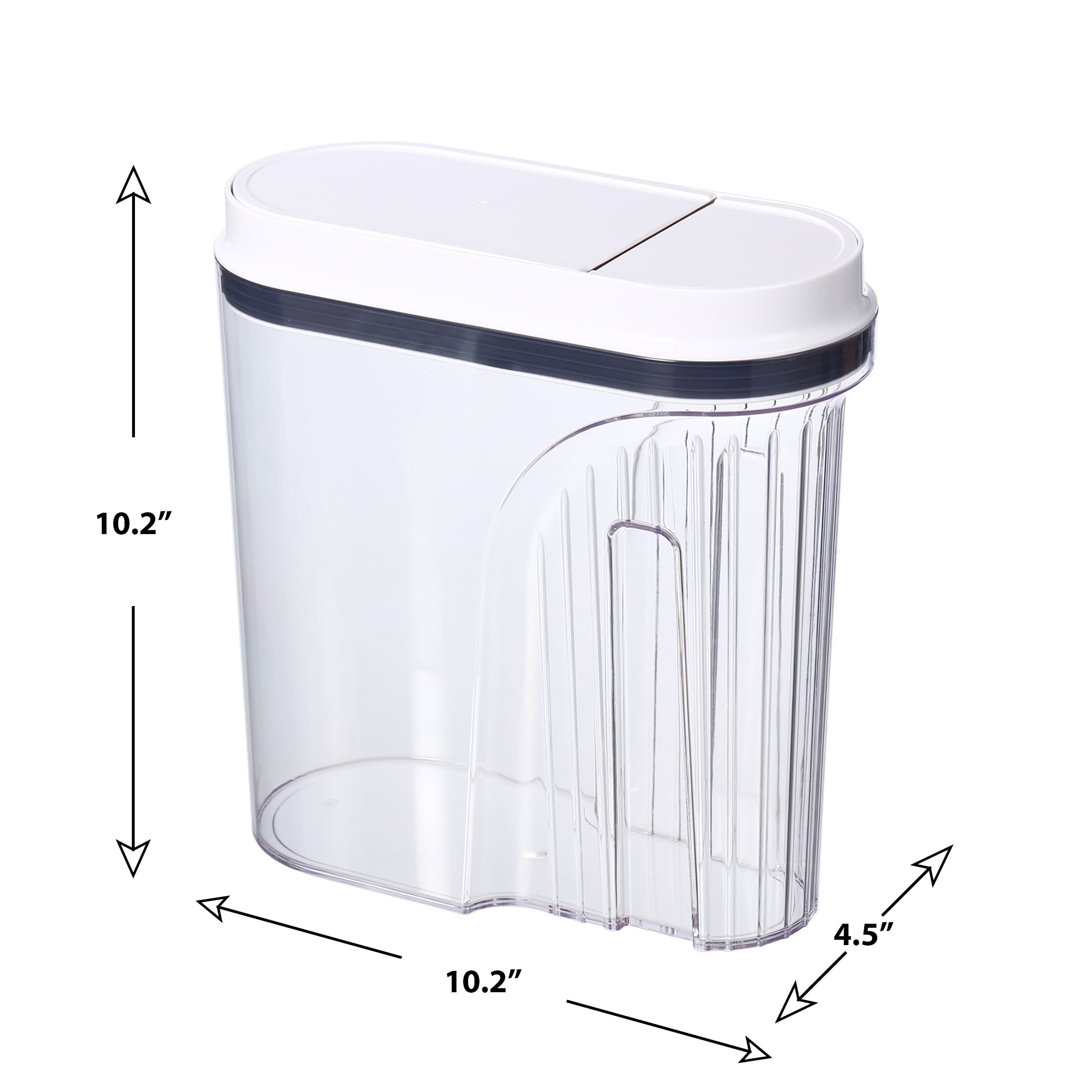 19-Cup BPA-Free Airtight Cereal Container with Easy-Grip Handle - Image 4