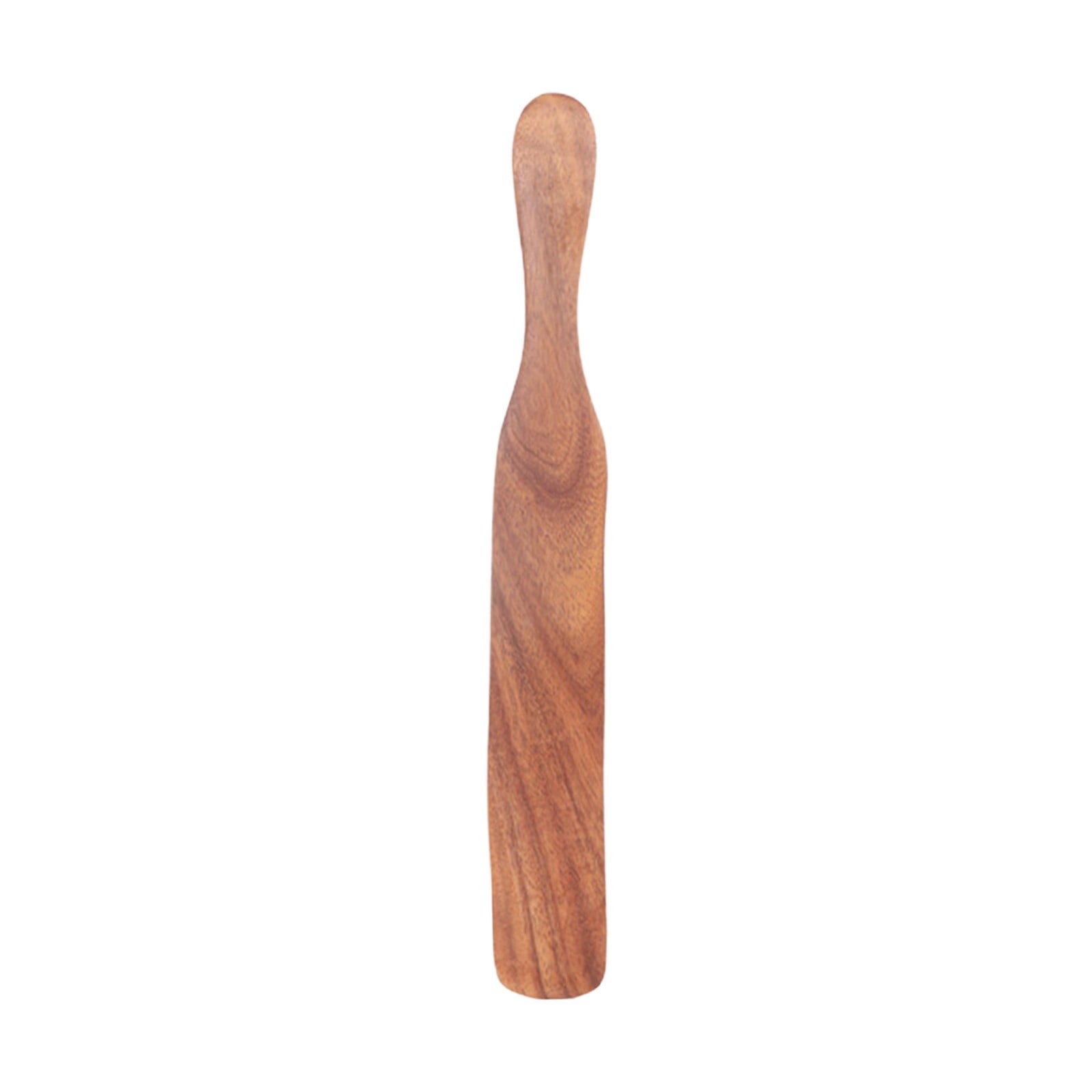 1 Pack Wooden Spurtle Spatula for Sourdough Starter Mixing, Long Handle Jar Scraper for Reaching Bottom, Dough Whisk ... - Image 4