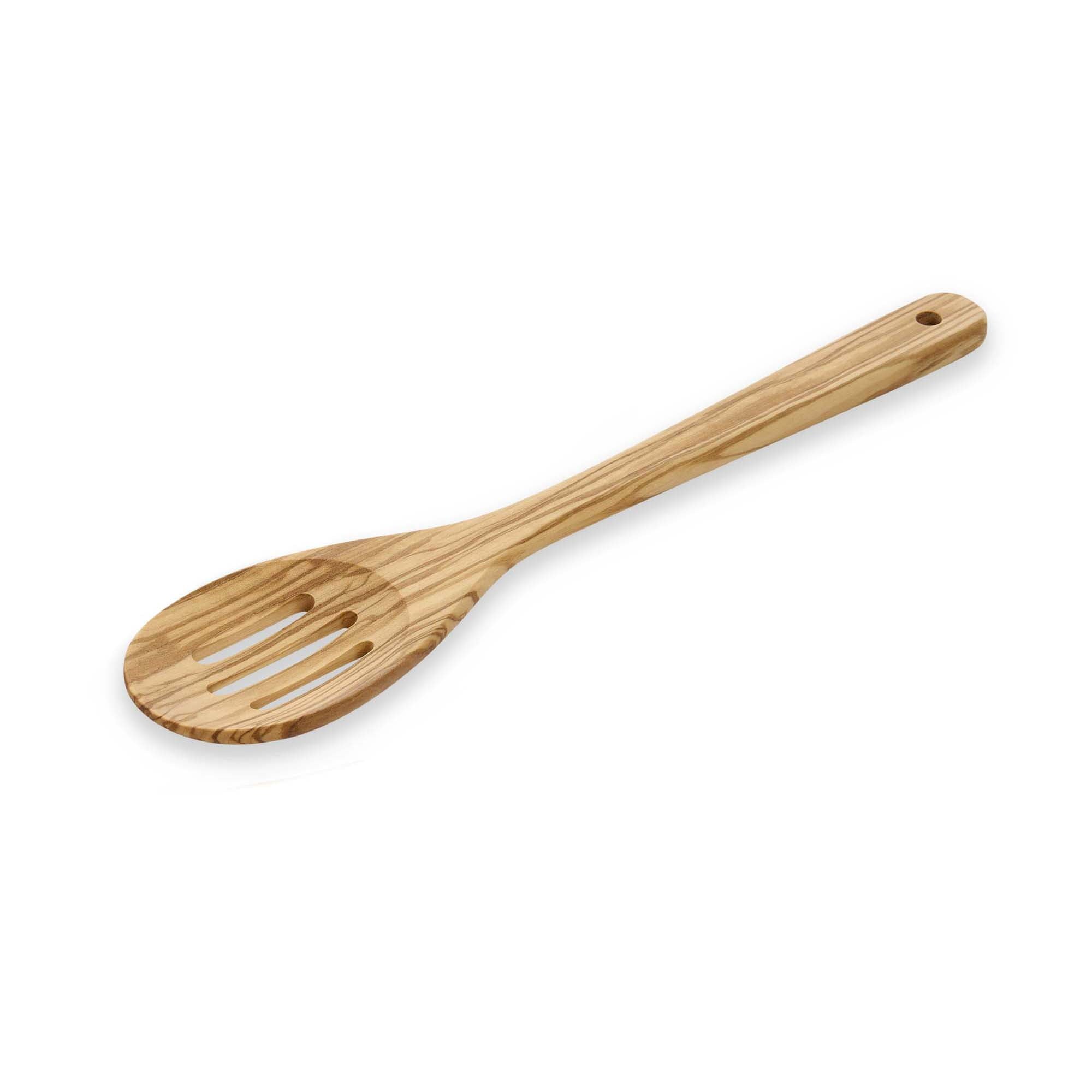 Fantes Italian Olivewood Cooking Utensils, Crafted from Italian Olivewood, 5-Piece Set, The Italian Market Original since 1906 - Image 6