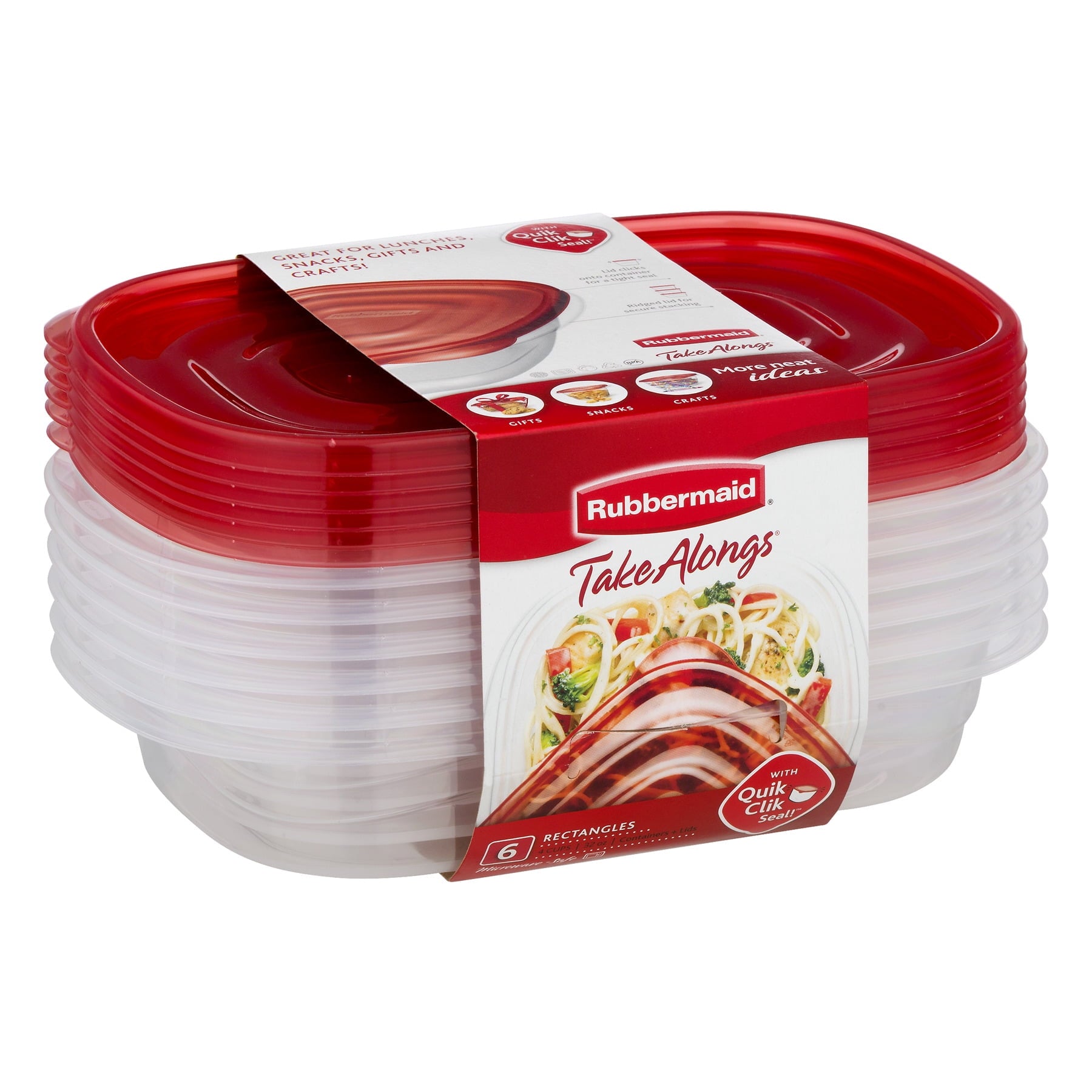 Food Storage Containers (Set of 6), 4 Cups - Image 4
