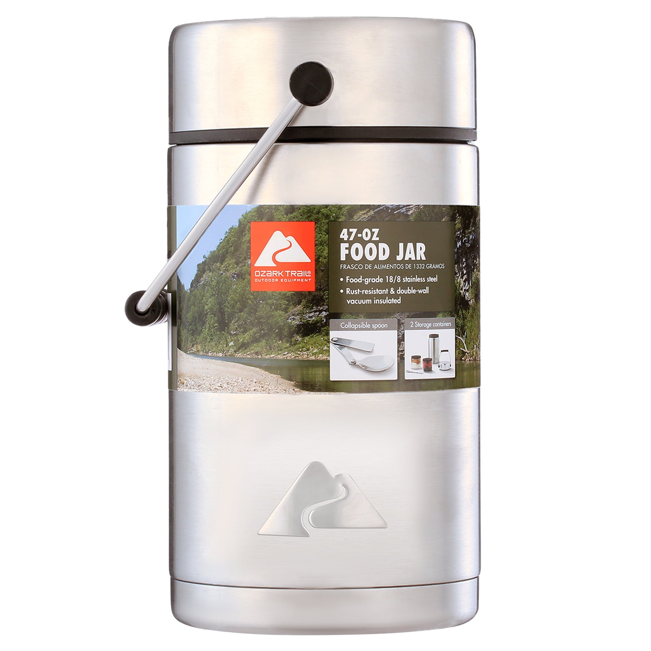 Ozark Trail 47 oz Stainless Steel Insulated Food Jar - Image 2