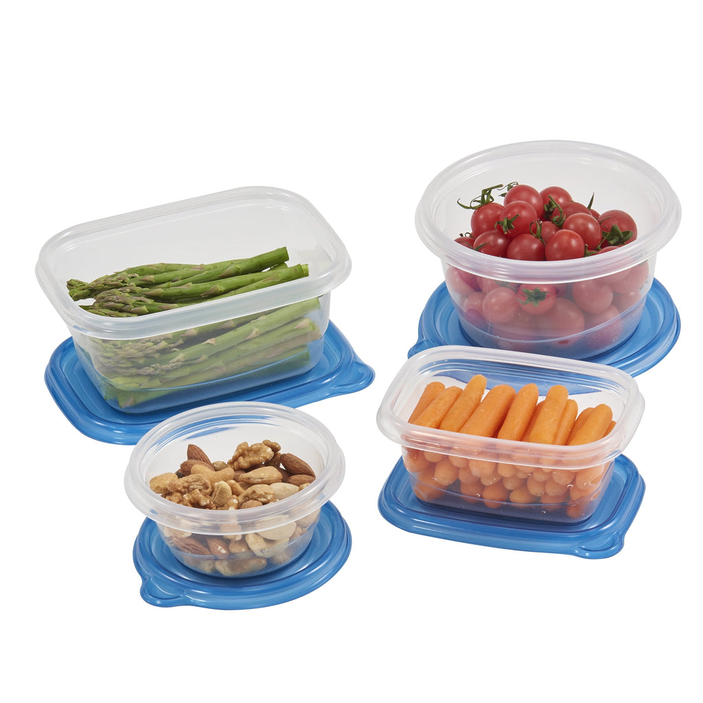 Mainstays Semi Durable 92pc Plastic Food Storage Container set, Ideal Use for Refrigeration Storage and Organization, Meal Prep, and Batch C - Image 5