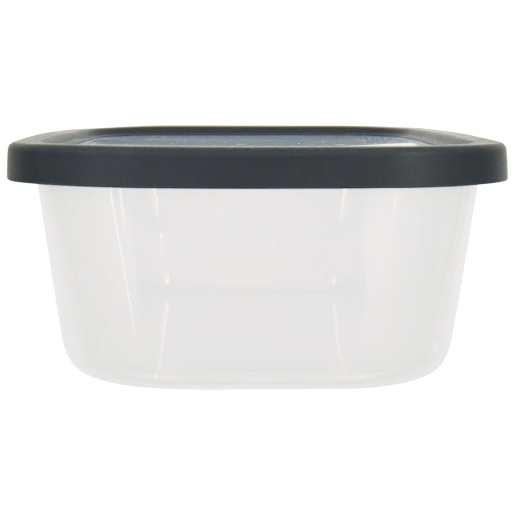 (2 pack) Plastic Durable Gray Food Storage Container 8 Cup 2 Count - Image 5