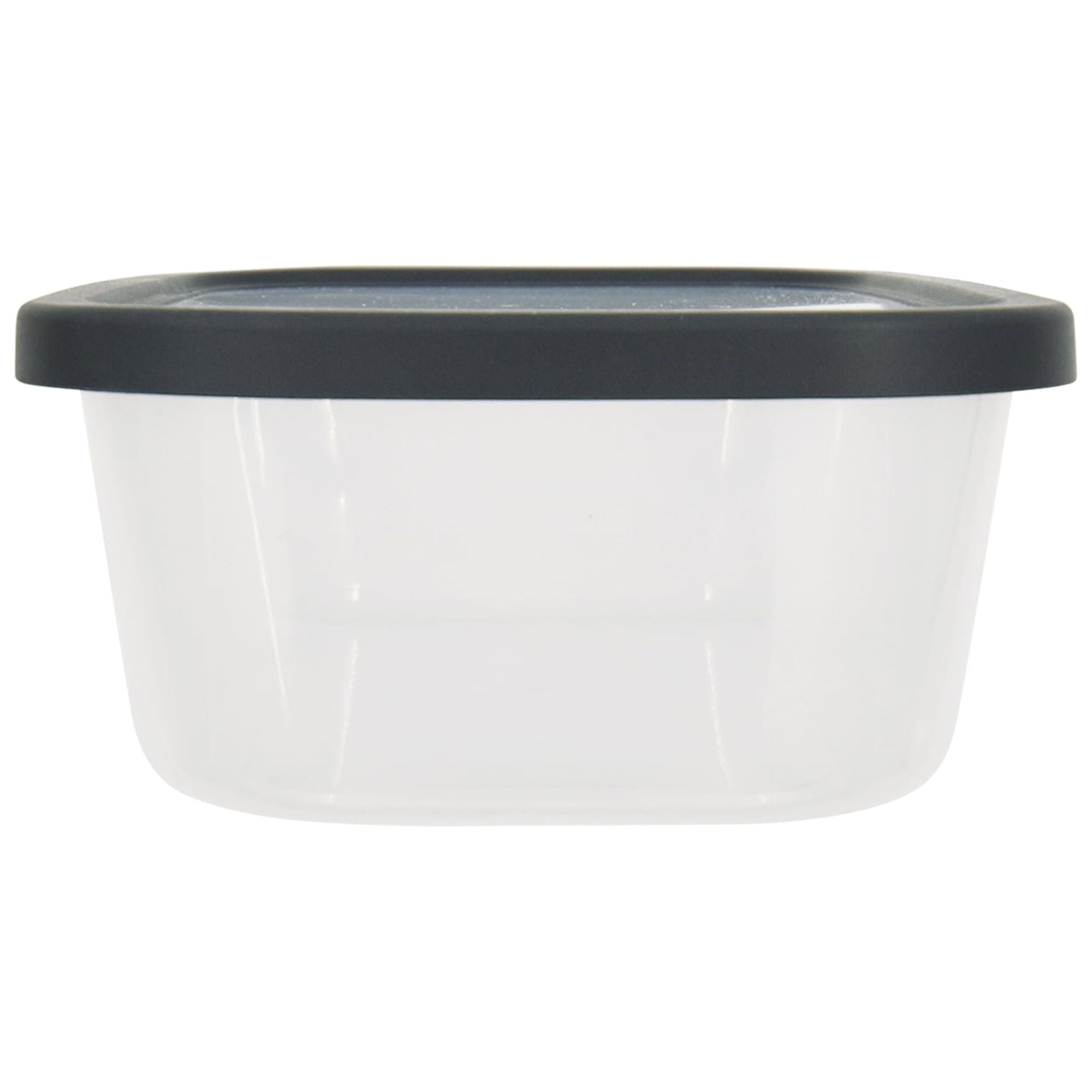 (2 pack) Plastic Durable Gray Food Storage Container 8 Cup 2 Count - Image 5