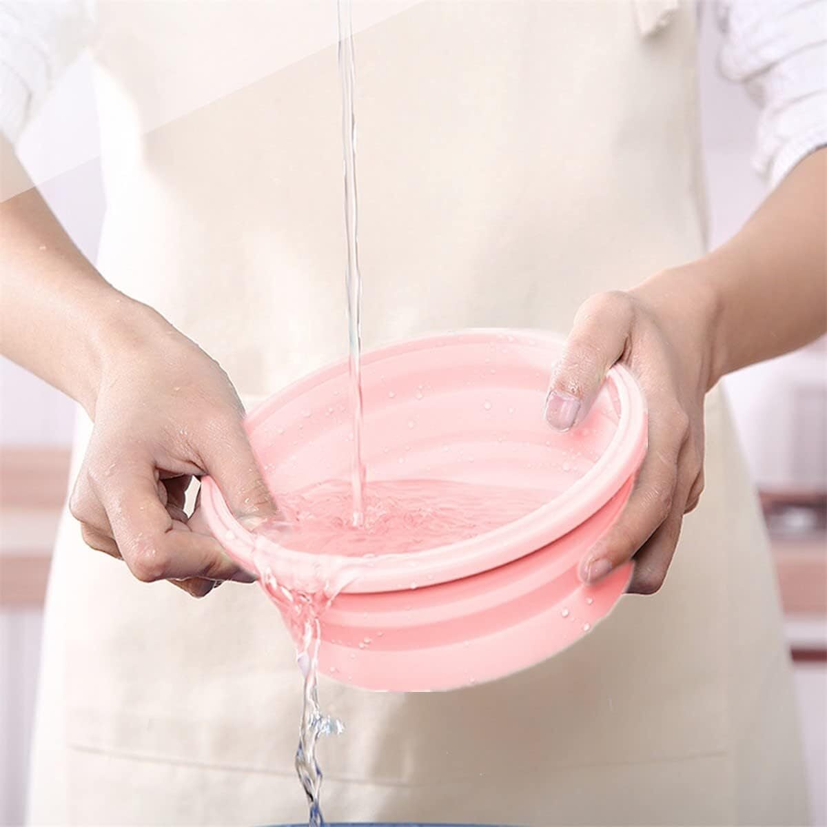 Silicone Food Storage Containers with Lids for Camping,Silicone Lunch Containers, Microwave, Dishwasher and Freezer S... - Image 4