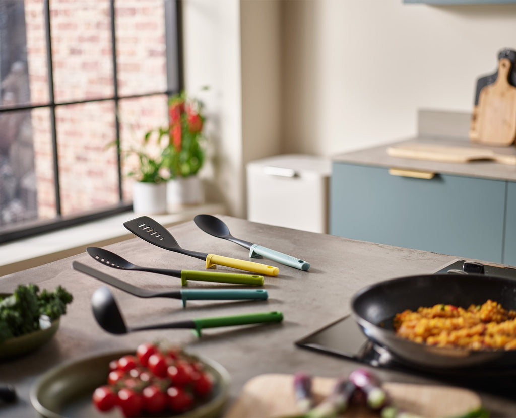 5-piece Cooking Utensil Set with Integrated Tool Rests - Image 3