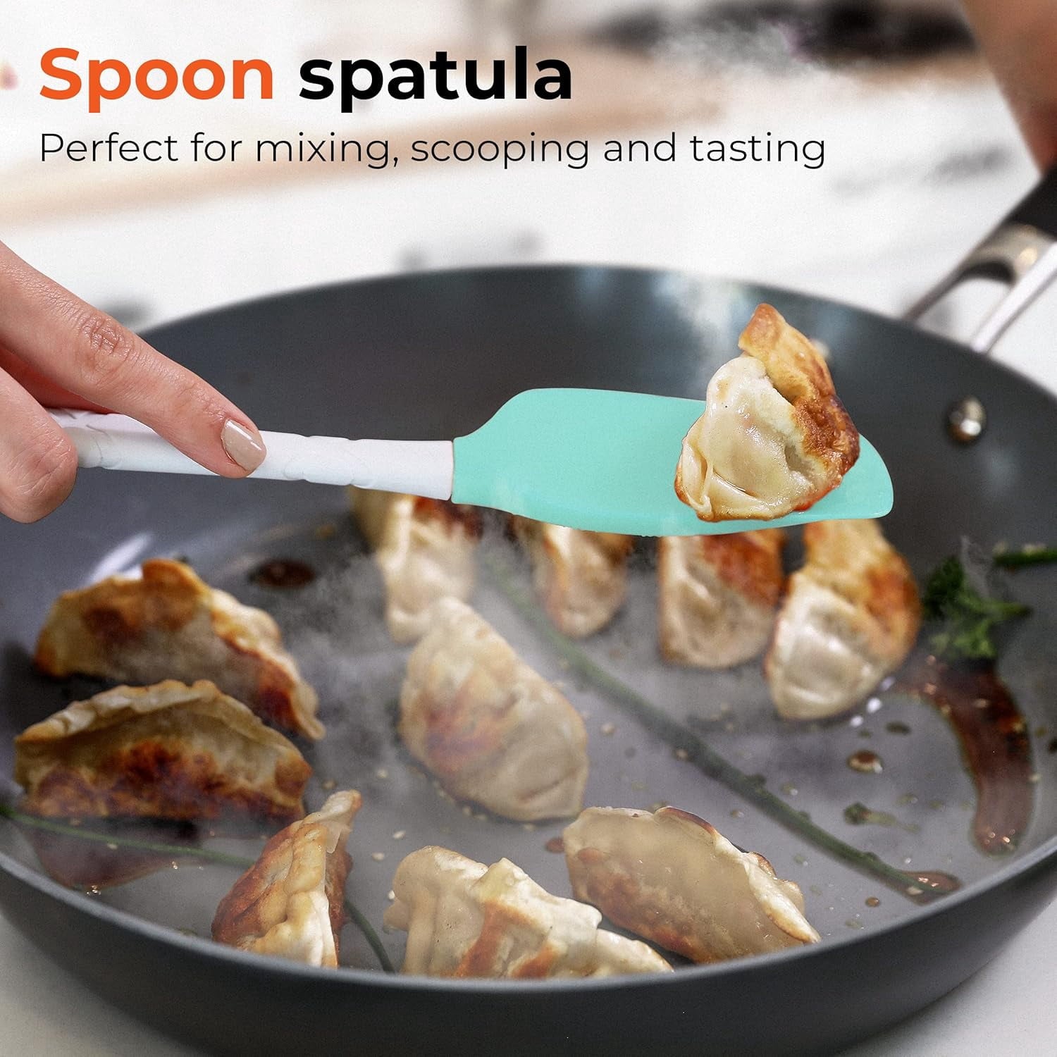 Mistralli 4Piece Silicone Nonstick Spatula Set - Image 2