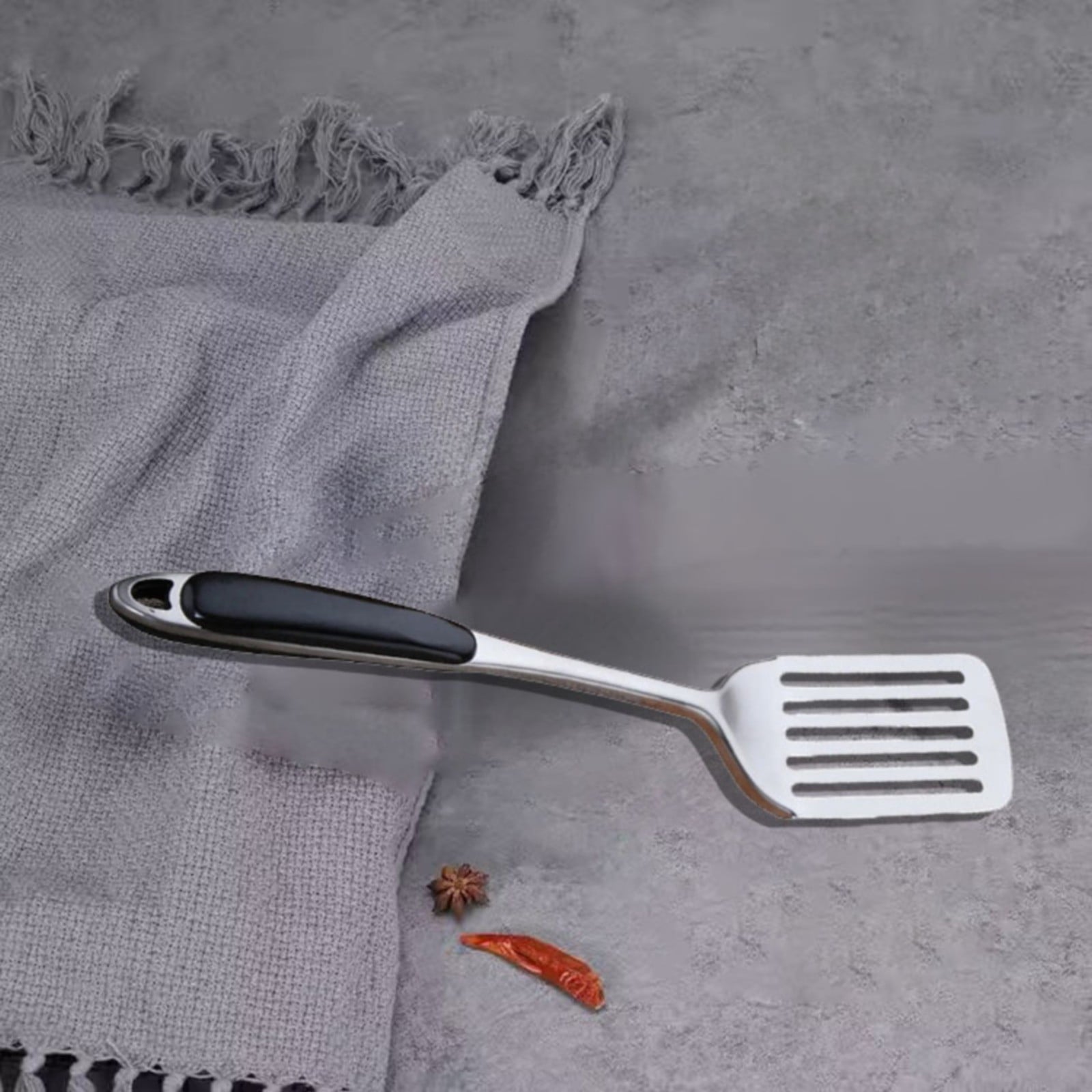 Stainless Cooking Utensil Non Stick Cooking Utensils for Home Or Picnic Wooden Handle Heat,Nonstick Cooking Utensils ... - Image 6