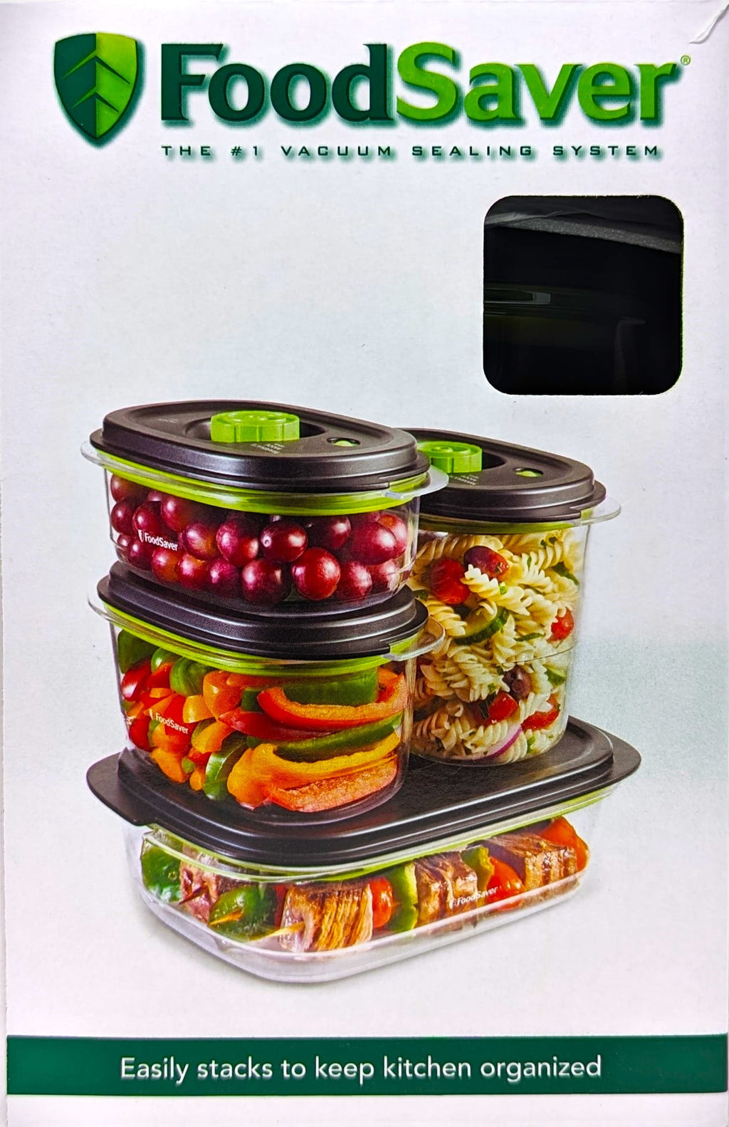 FoodSaver 5-Cup Preserve & Marinate Containers for FoodSaver Handheld Vacuum Sealers, 2-Pack BPA-Free Vacuum Sealable Containers for Airtigh - Image 4