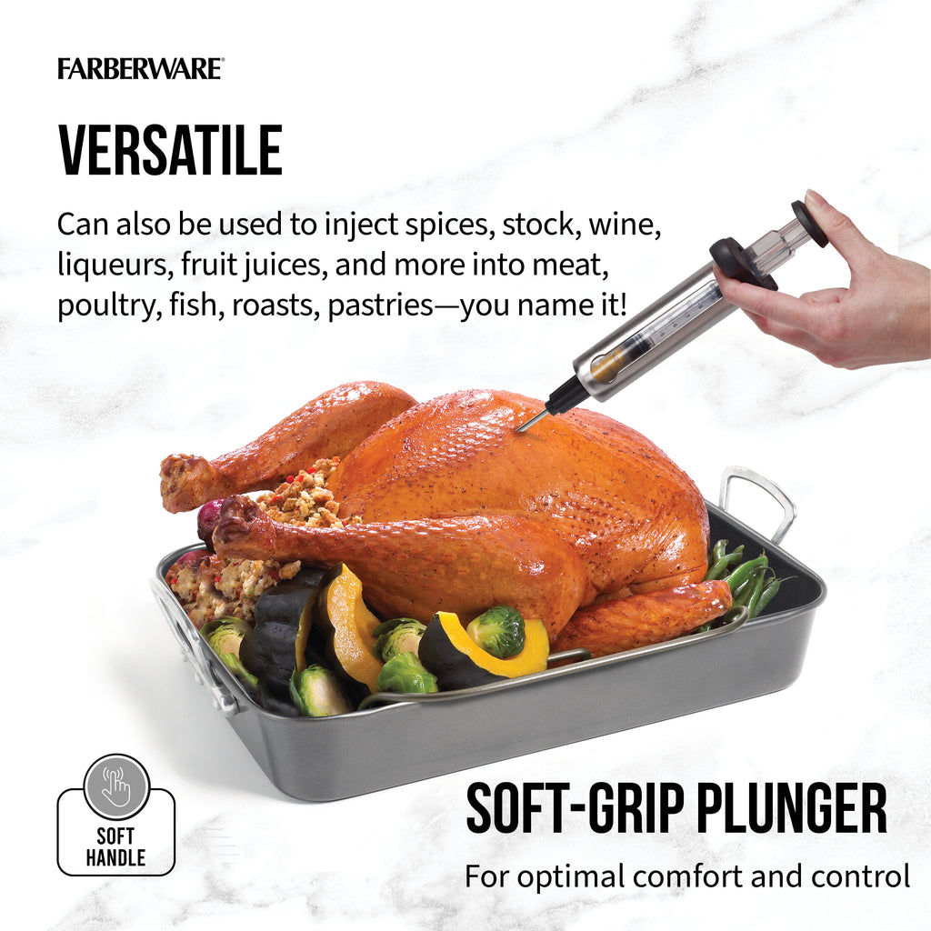 Stainless Steel Flavor Injector Set in Black - Image 2