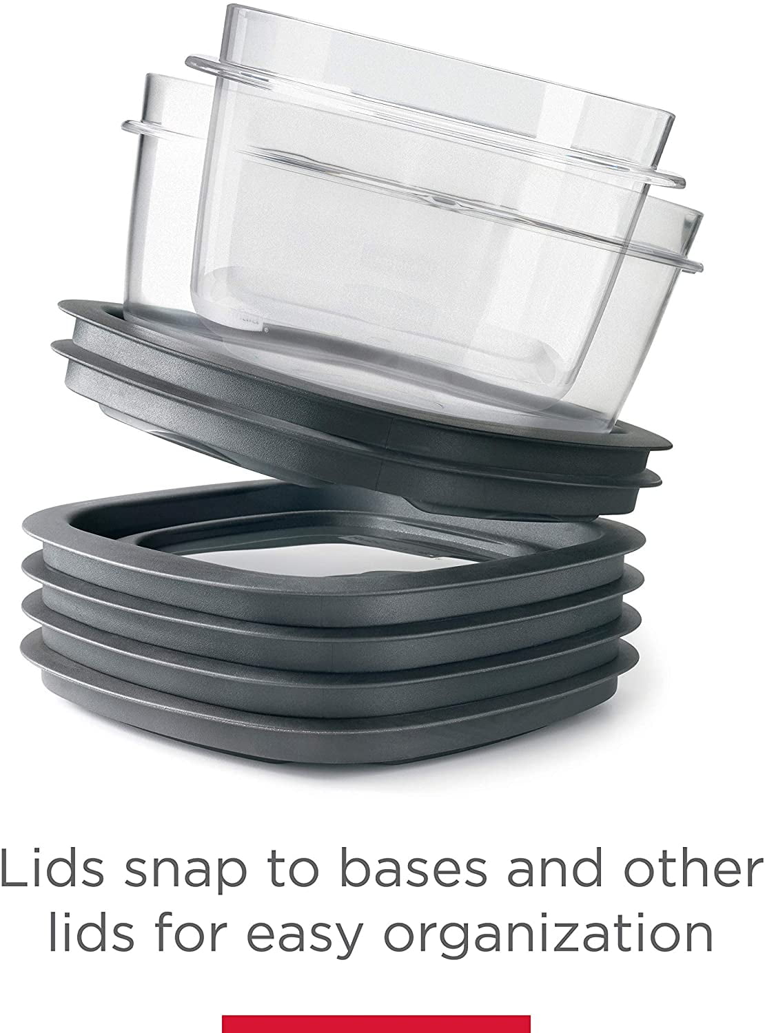 Rubbermaid Premier Tritan Variety Set of 5 Food Storage Containers, Clear Meal Prep - Image 5