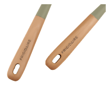 and Silicone Utensil Set, Large Turner, Large Slot Spoon, Kitchen Cooking Utensils with Handle and Silicone Head - Image 3